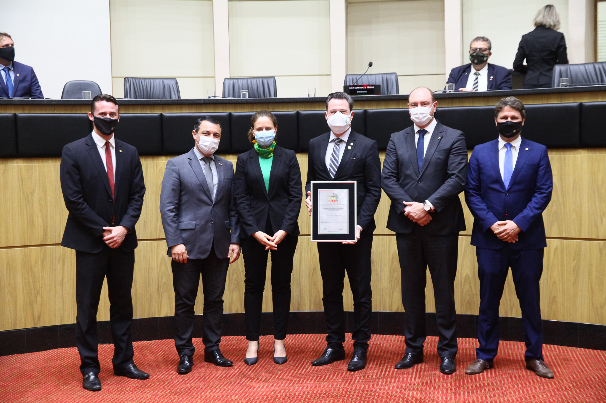 Sessão Especial em Homenagem aos Atletas Catarinenses que representaram o Brasil nas Olimpíadas e Paralímpiadas de Tóquio e no Campeonato Sul Americano de Atletismo Sub-20, no Peru.