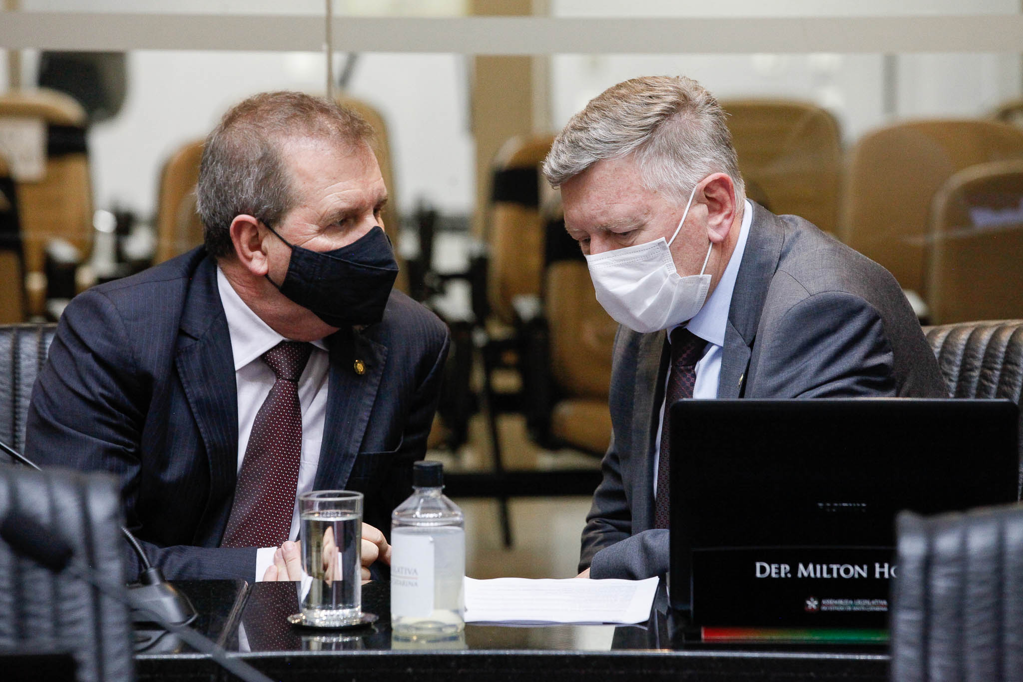 Deputado Maurício Eskudlark (PL), Deputado Milton Hobus (PSD)