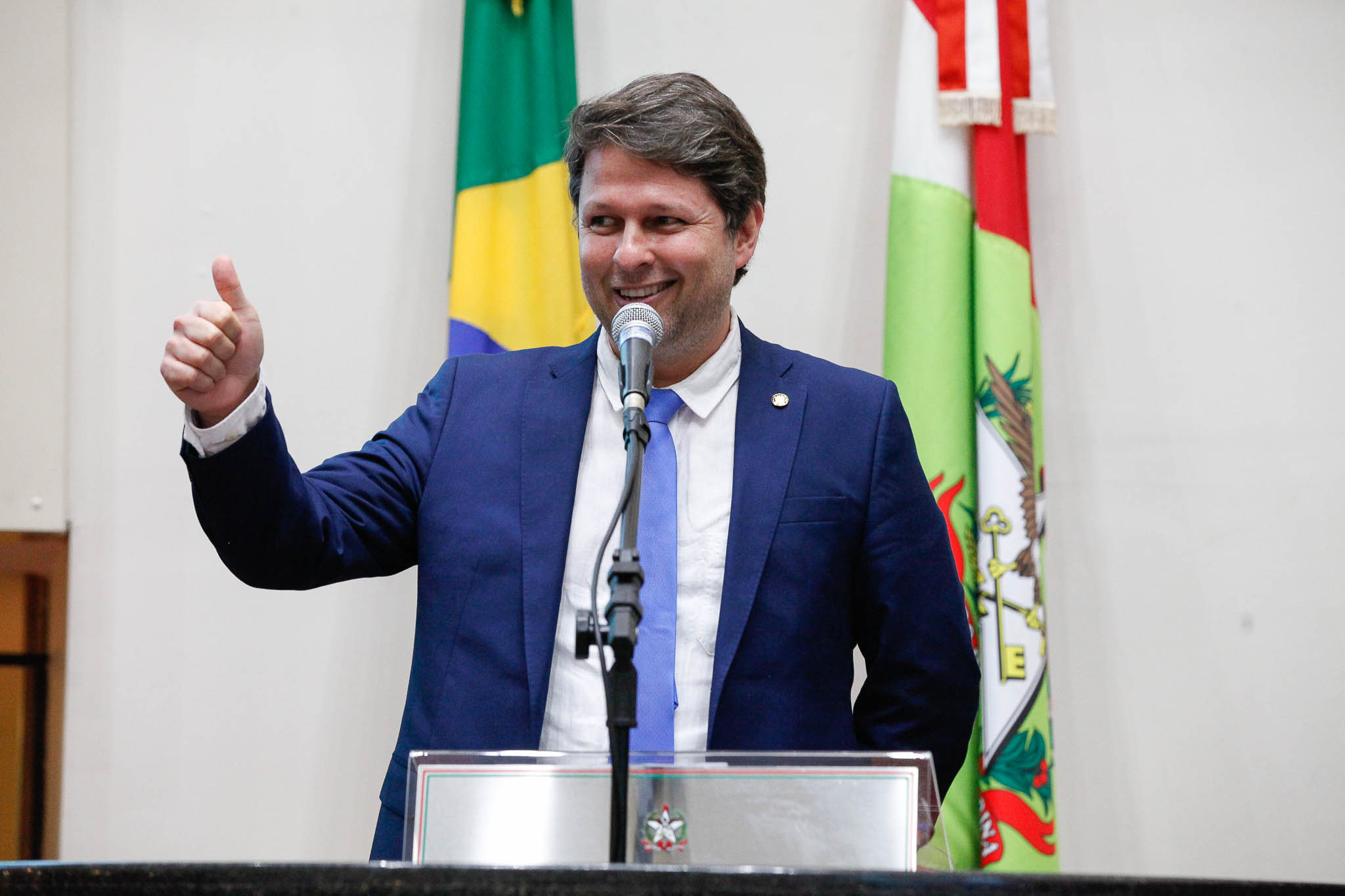 Deputado Tiago Bolan Frigo (PSL)