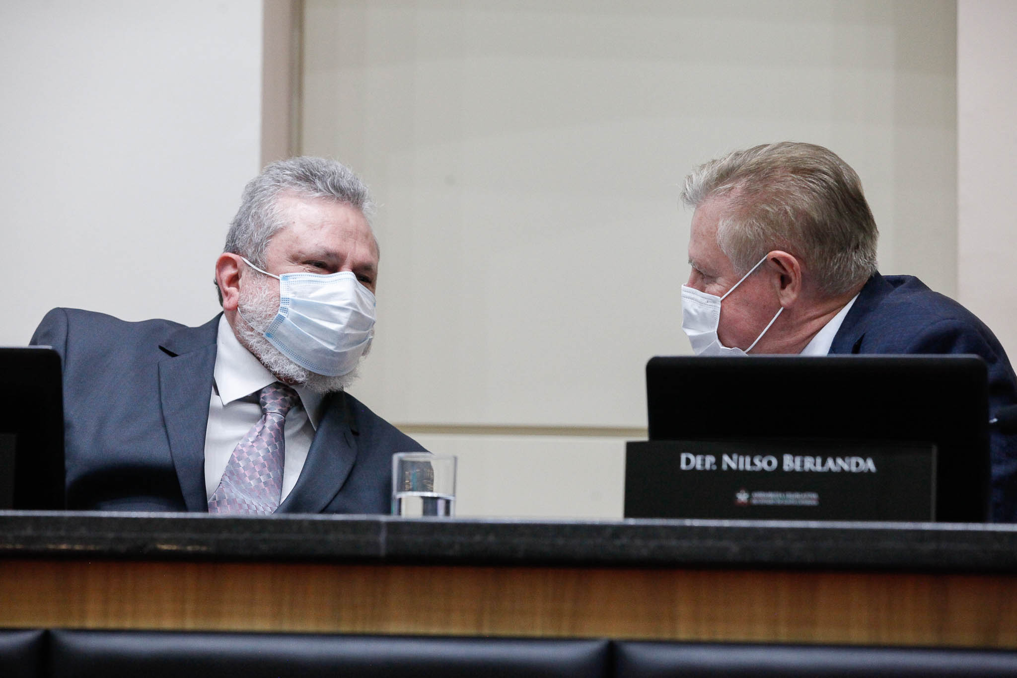 Deputado Padre Pedro Baldisera (PT), Deputado Nilso Berlanda (PL)