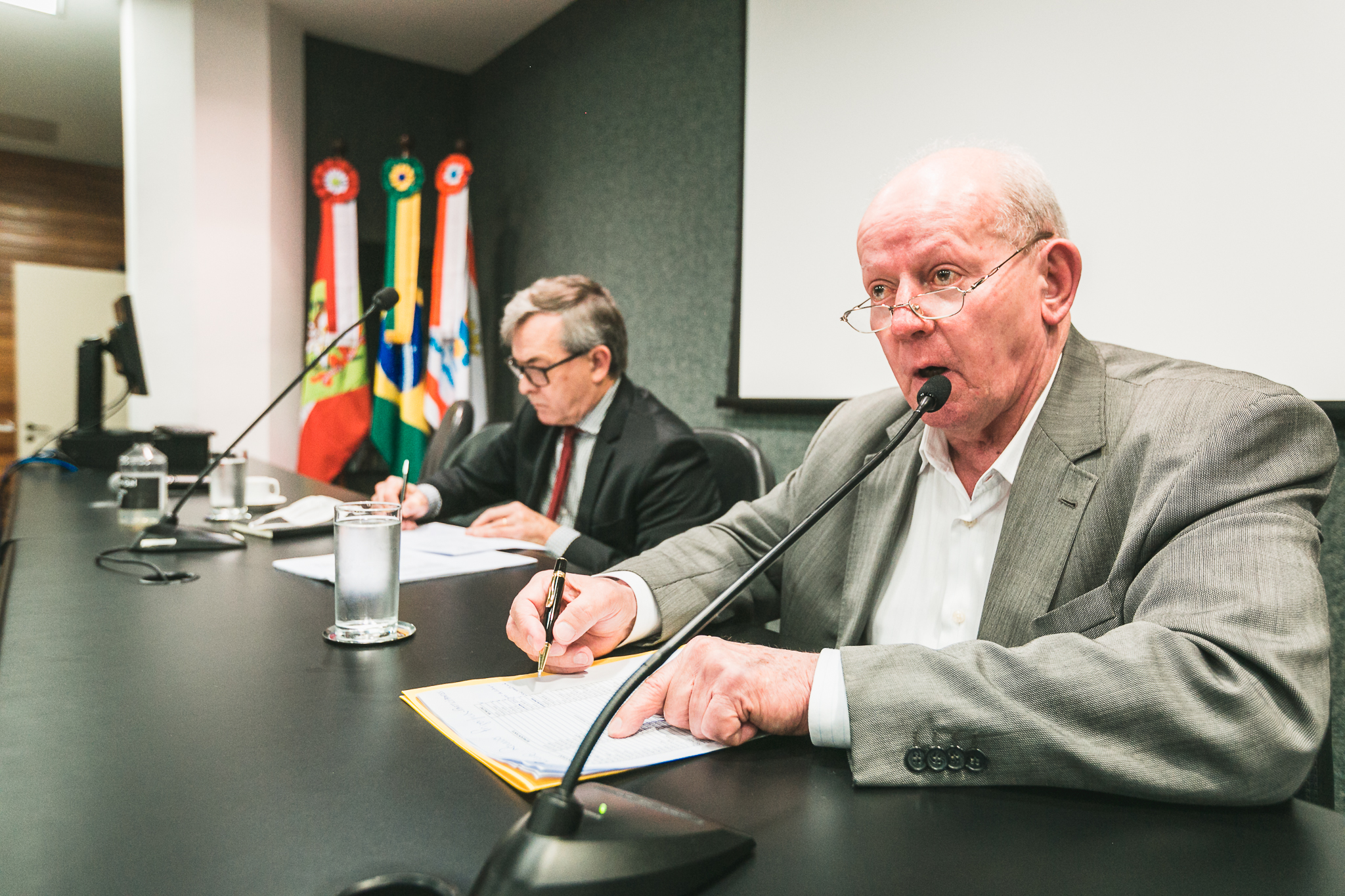 Deputado Marcos Vieira (PSDB) - Secretário de Estado da Fazenda, Paulo Eli