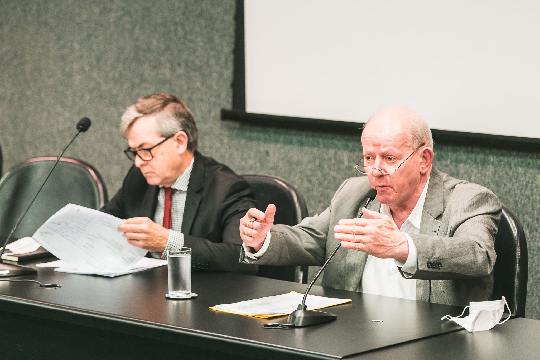 Deputado Marcos Vieira (PSDB) - Secretário de Estado da Fazenda, Paulo Eli