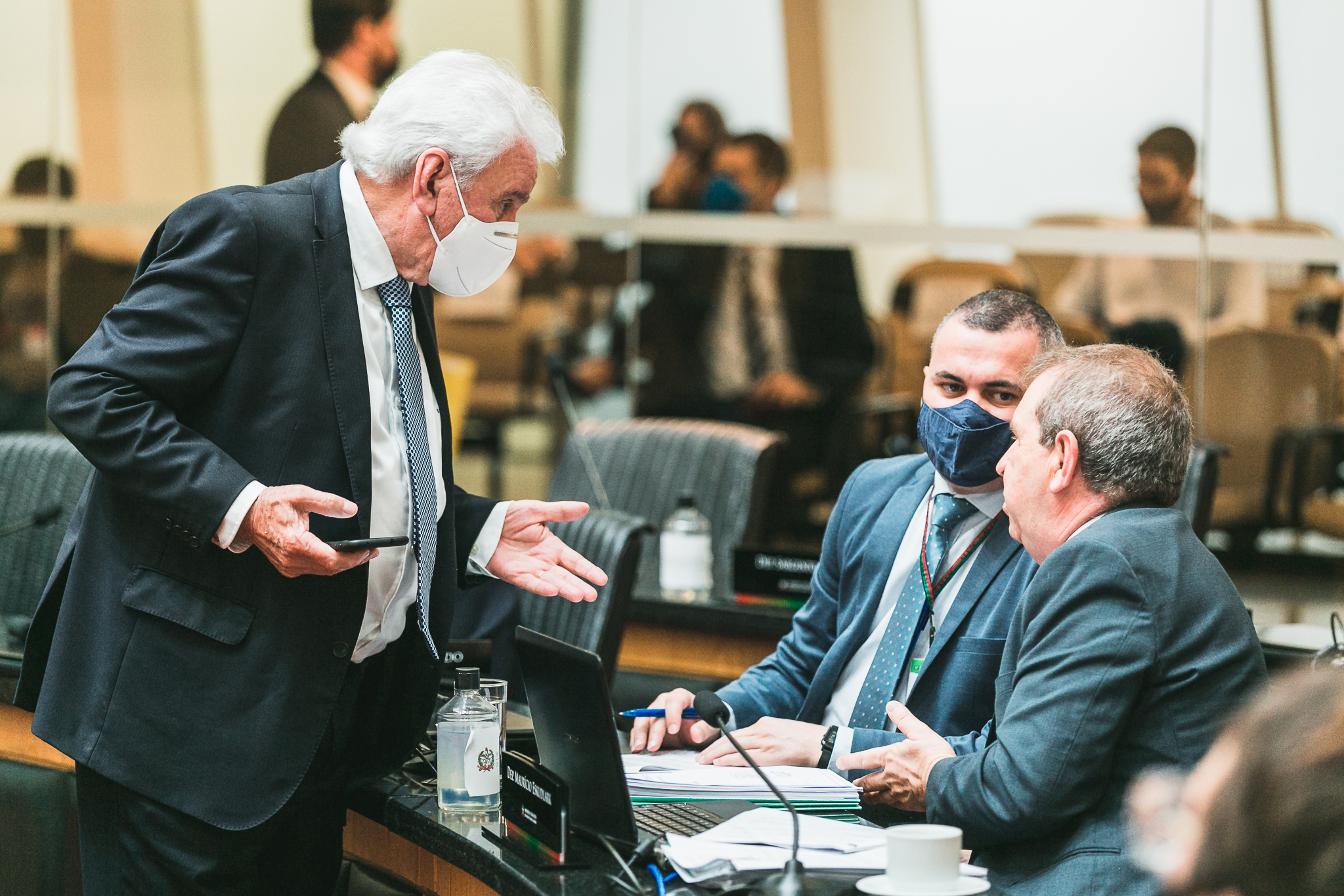 Deputado Moacir Sopelsa (MDB) - Deputado Maurício Eskudlark (PL)