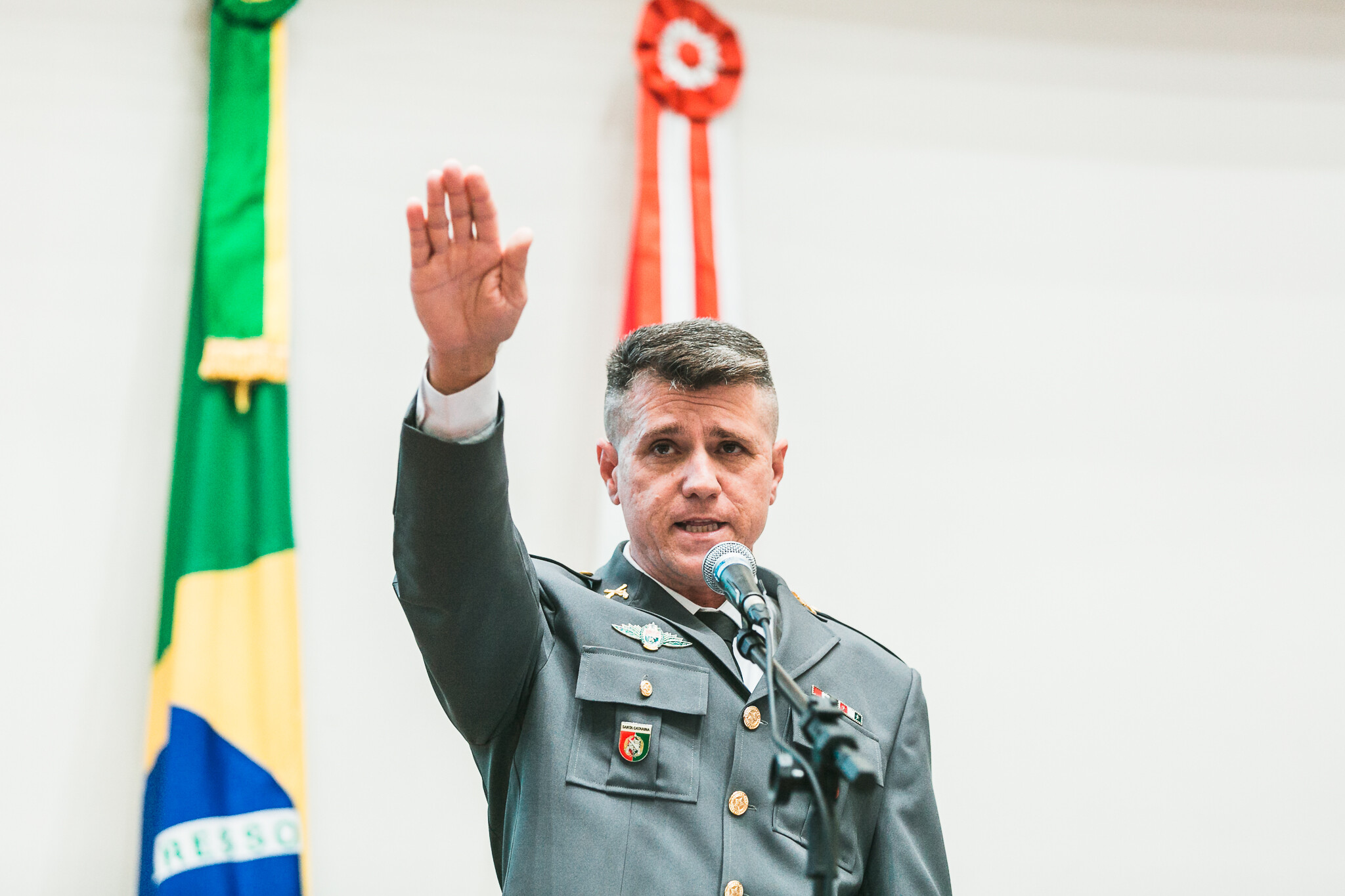 Rudinei Floriano toma posse e reafirma compromissos de campanha