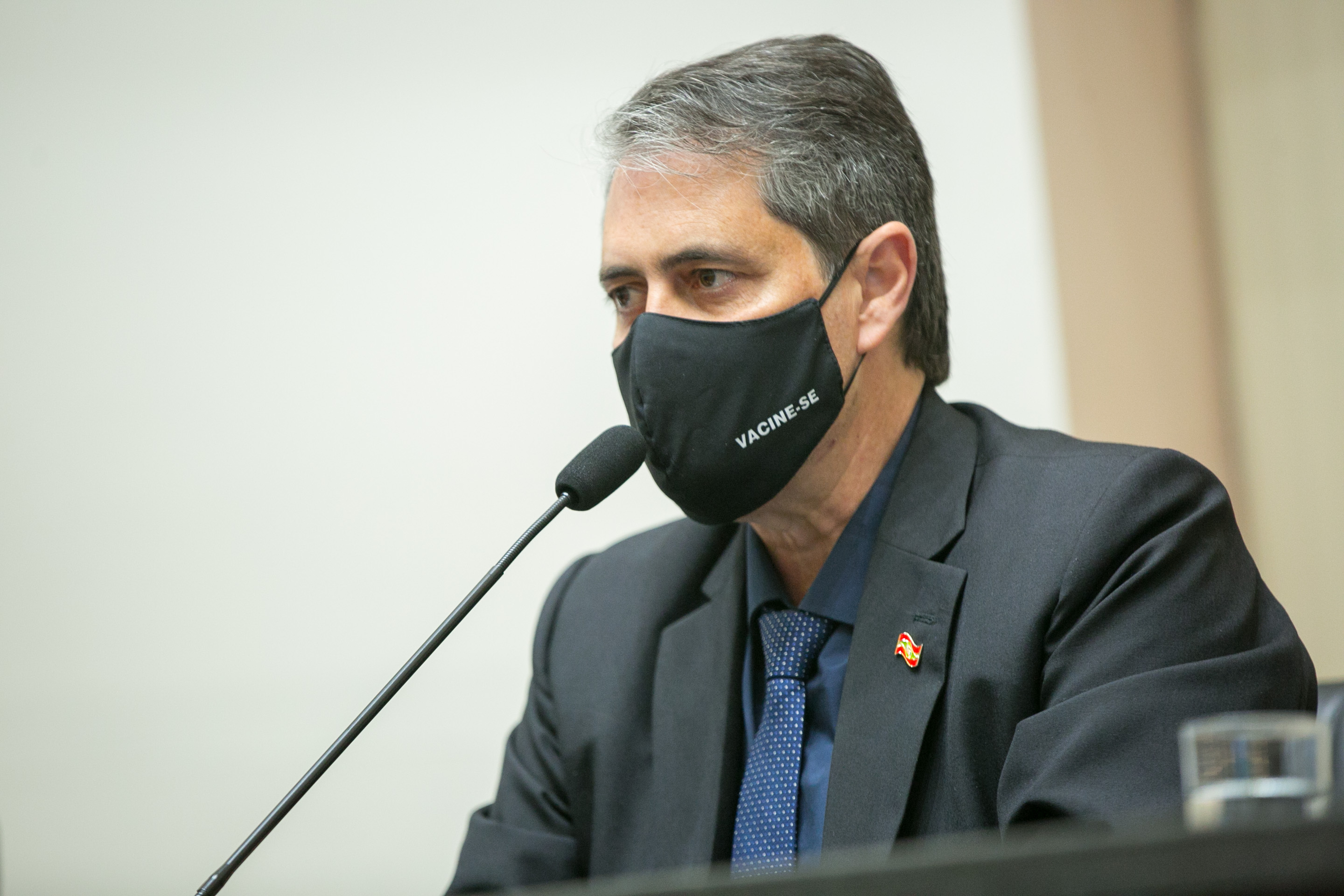 Secretário de Estado da Saúde, André Motta Ribeiro