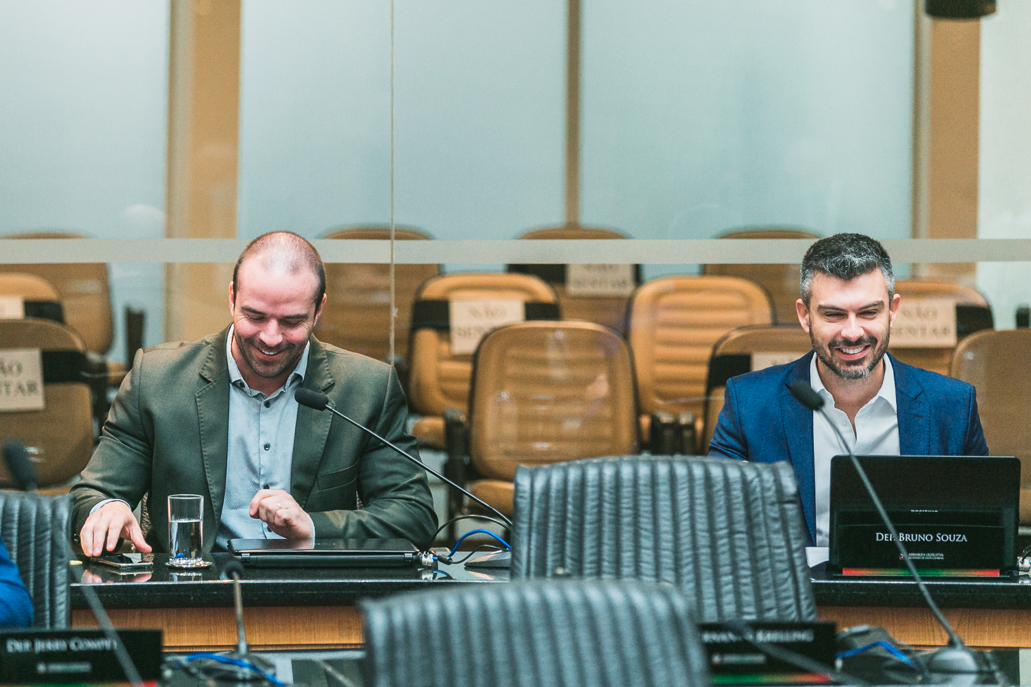 Deputado Jessé Lopes (PSL) - Deputado Bruno Souza (NOVO)