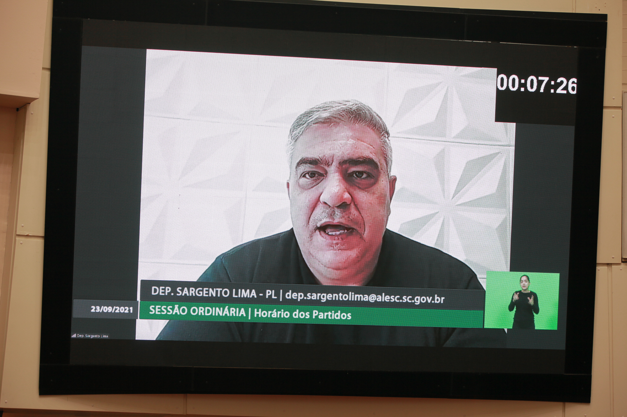 - Deputado Sargento Lima (PL)