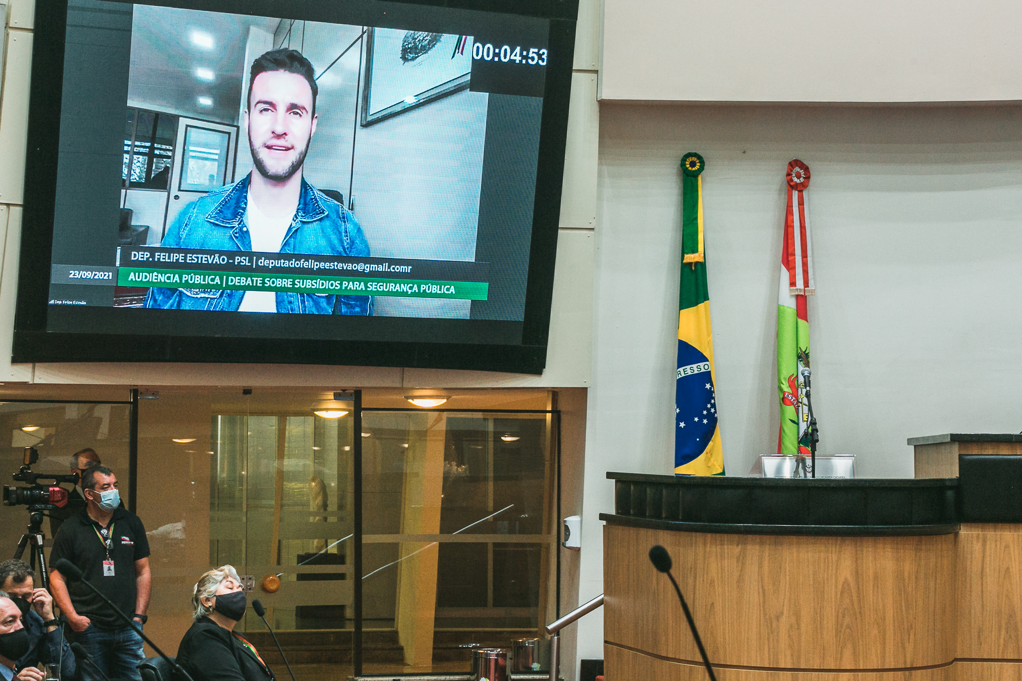 Deputado Felipe Estevão (PSL)