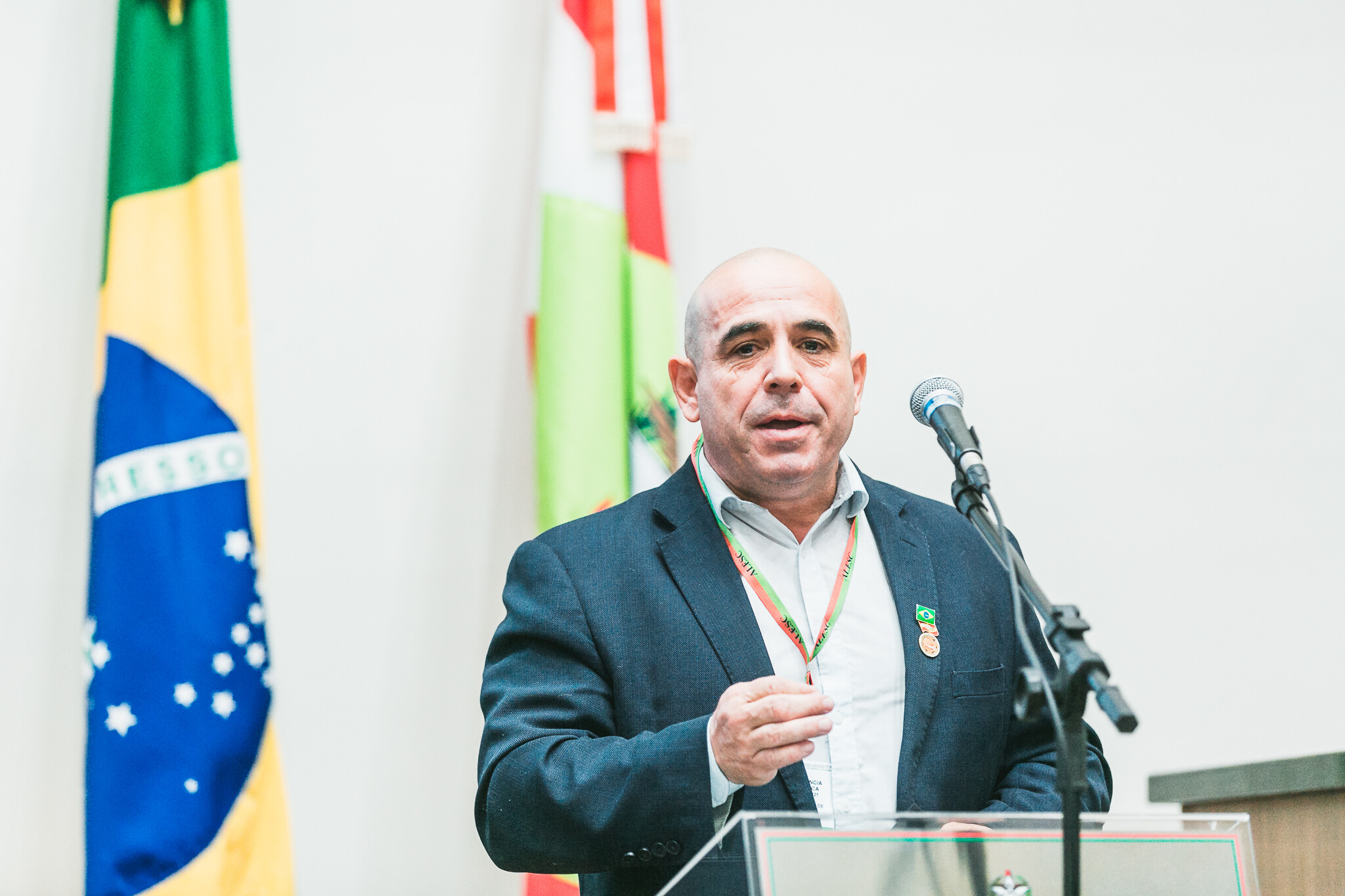 Presidente da Aprasc, João Carlos Pawlick