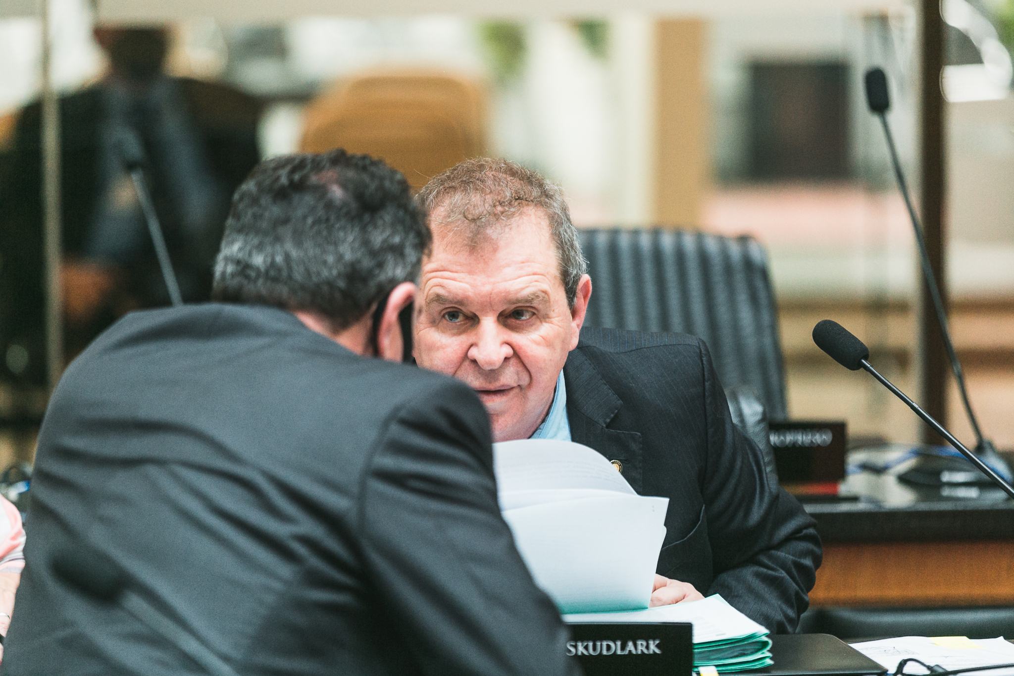 Deputado Maurício Eskudlark (PL) - Deputado Valdir Cobalchini (MDB)