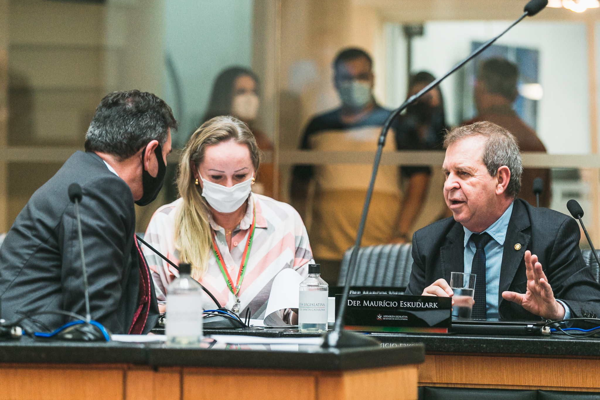Deputado Valdir Cobalchini (MDB) - Deputado Maurício Eskudlark (PL)