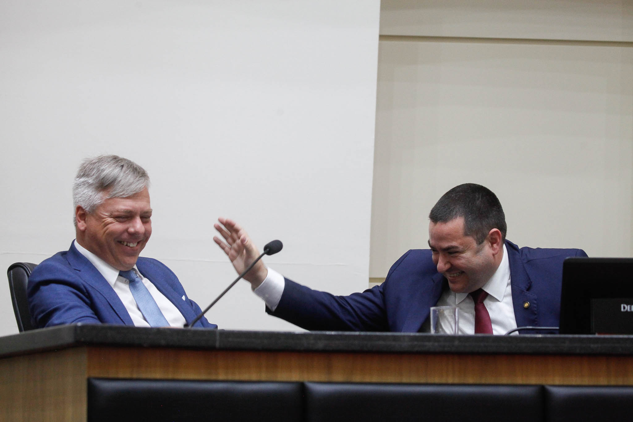 Deputado Fabiano da Luz (PT), Deputado Ricardo Alba (PSL)