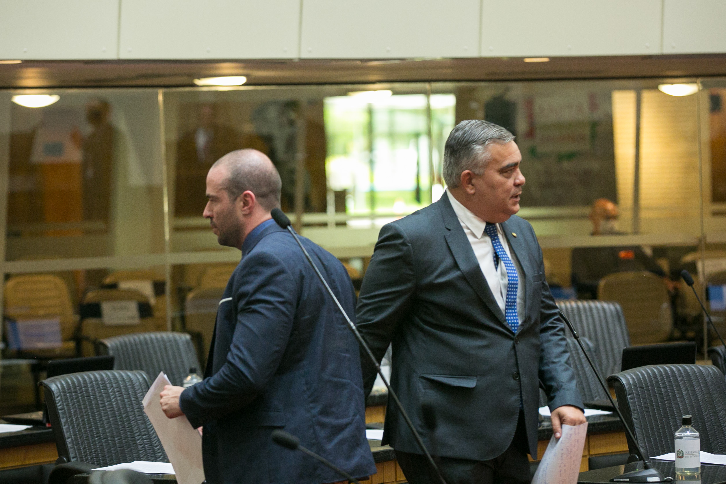 Deputado Jessé Lopes (PSL)  e Deputado Sargento Lima (PL)