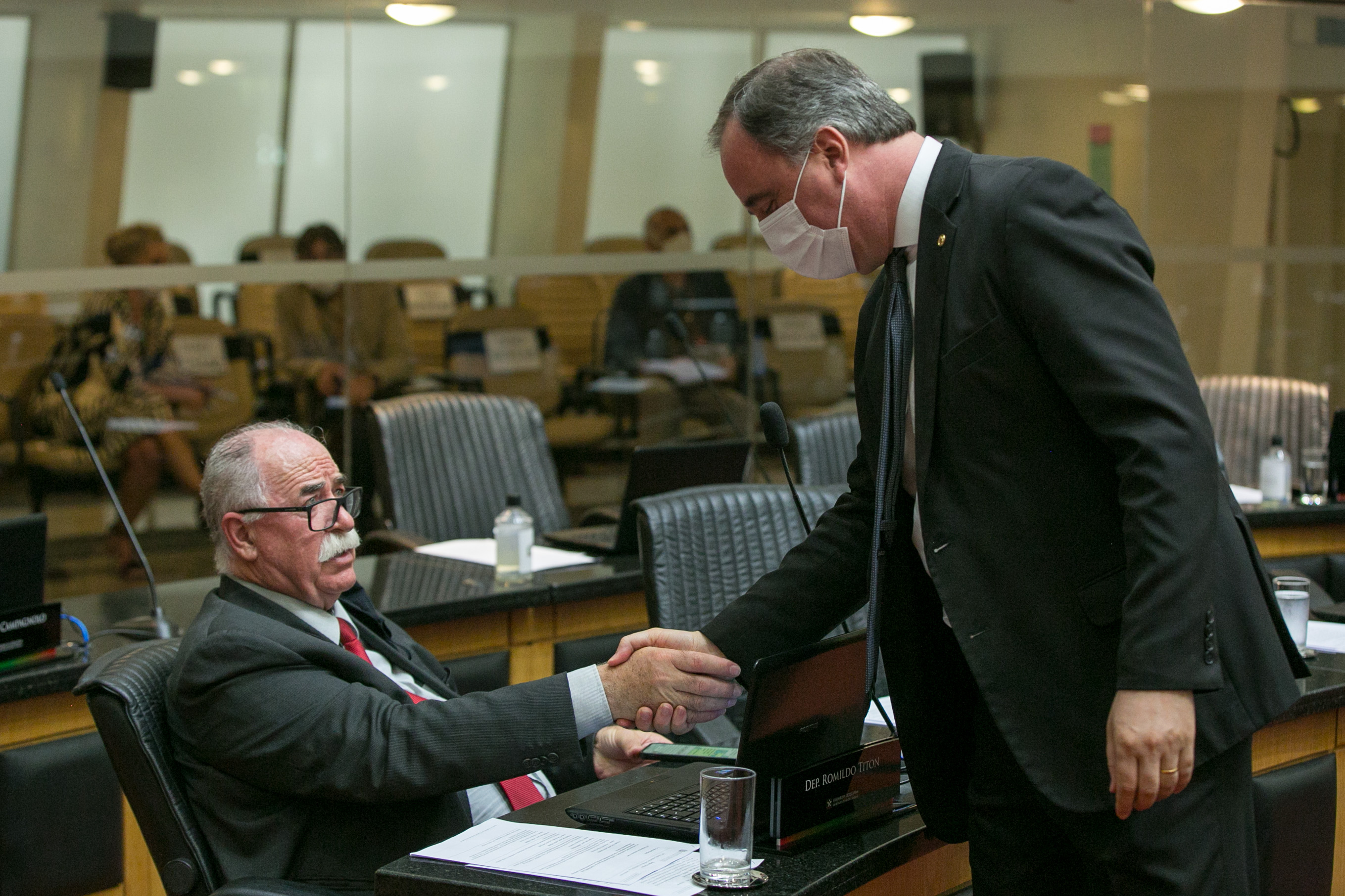 Deputado Romildo Titon (MDB) e Deputado Kennedy Nunes (PTB)