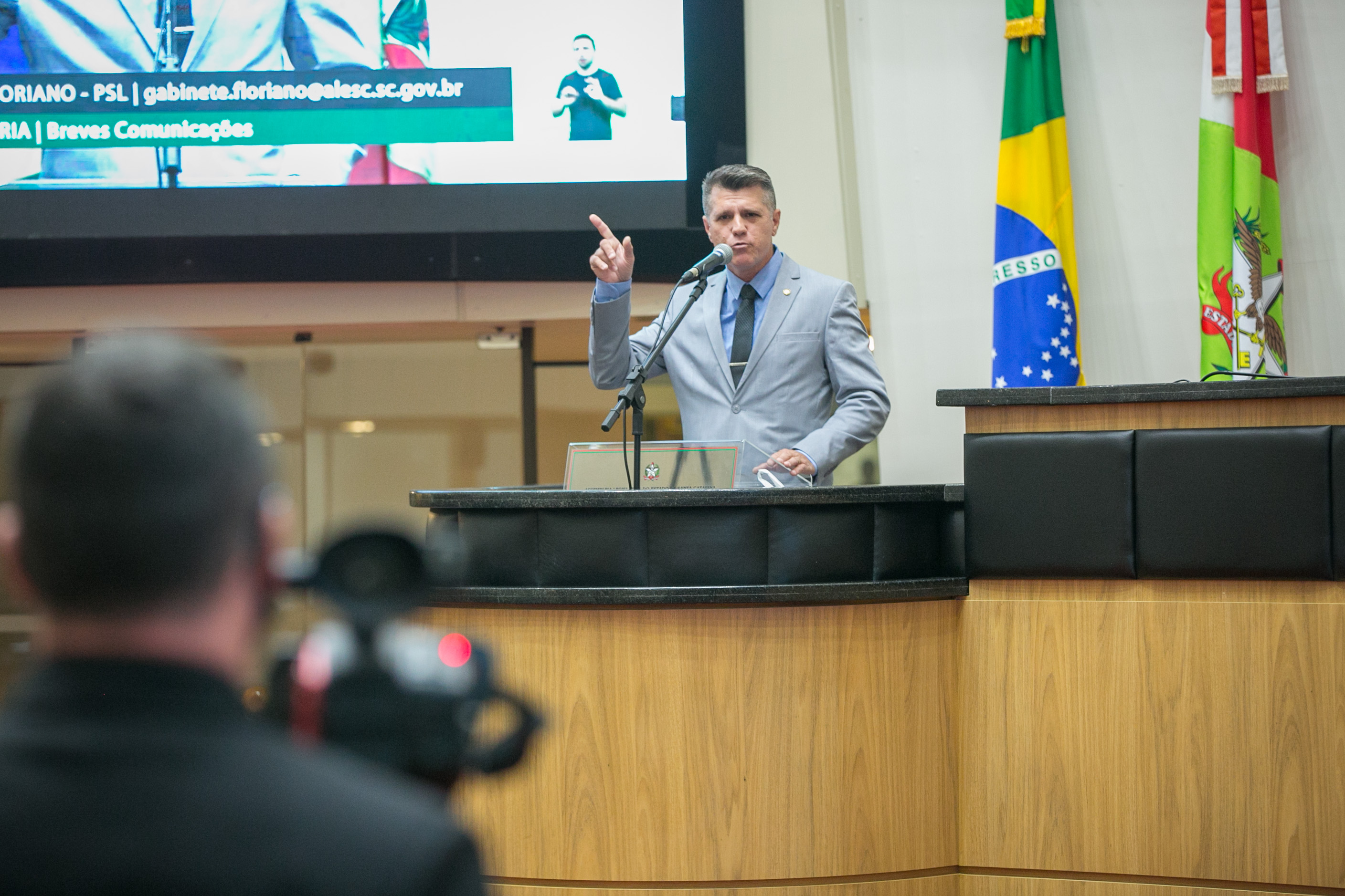 Deputado Rudinei Floriano (PSL)