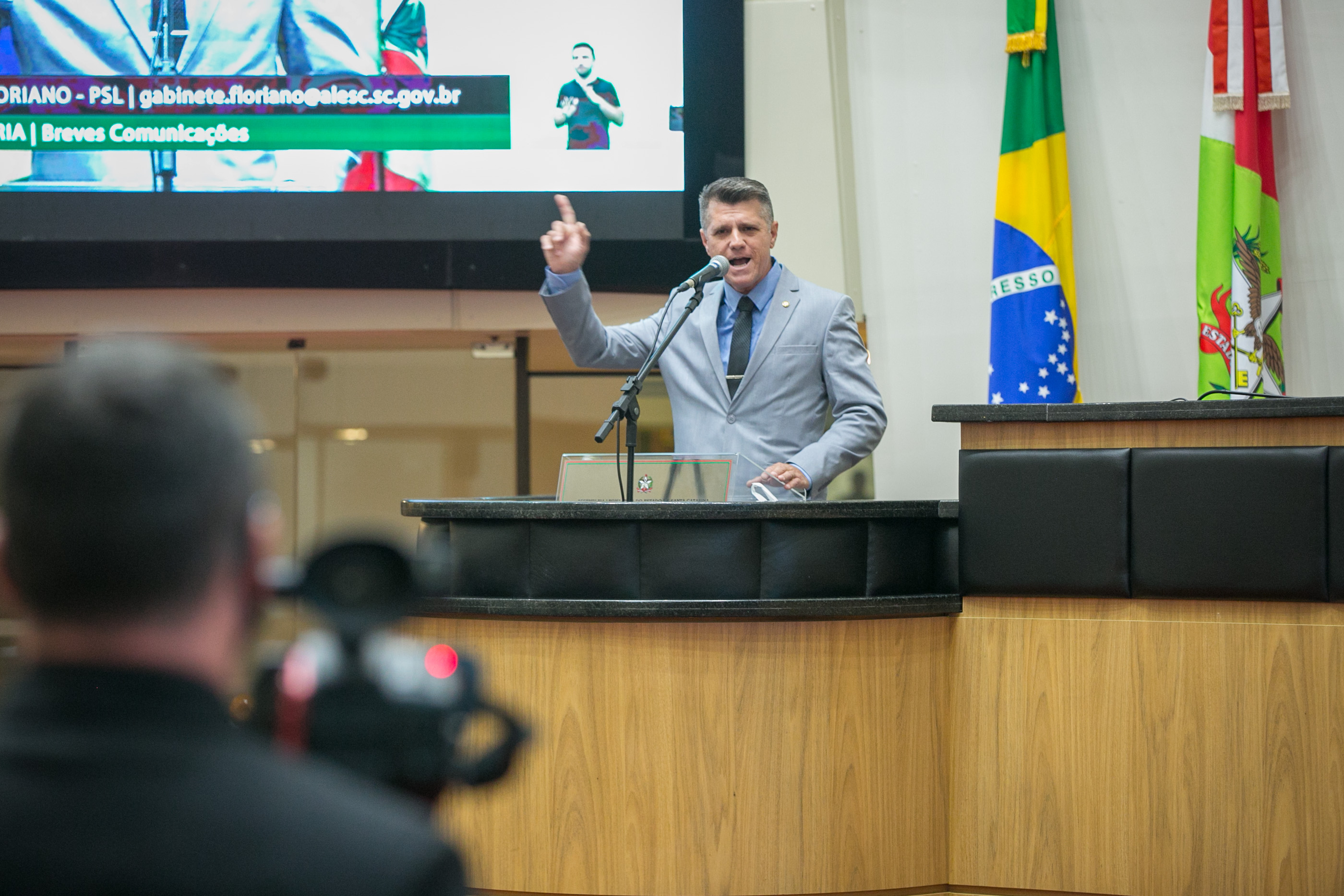 Deputado Rudinei Floriano (PSL)