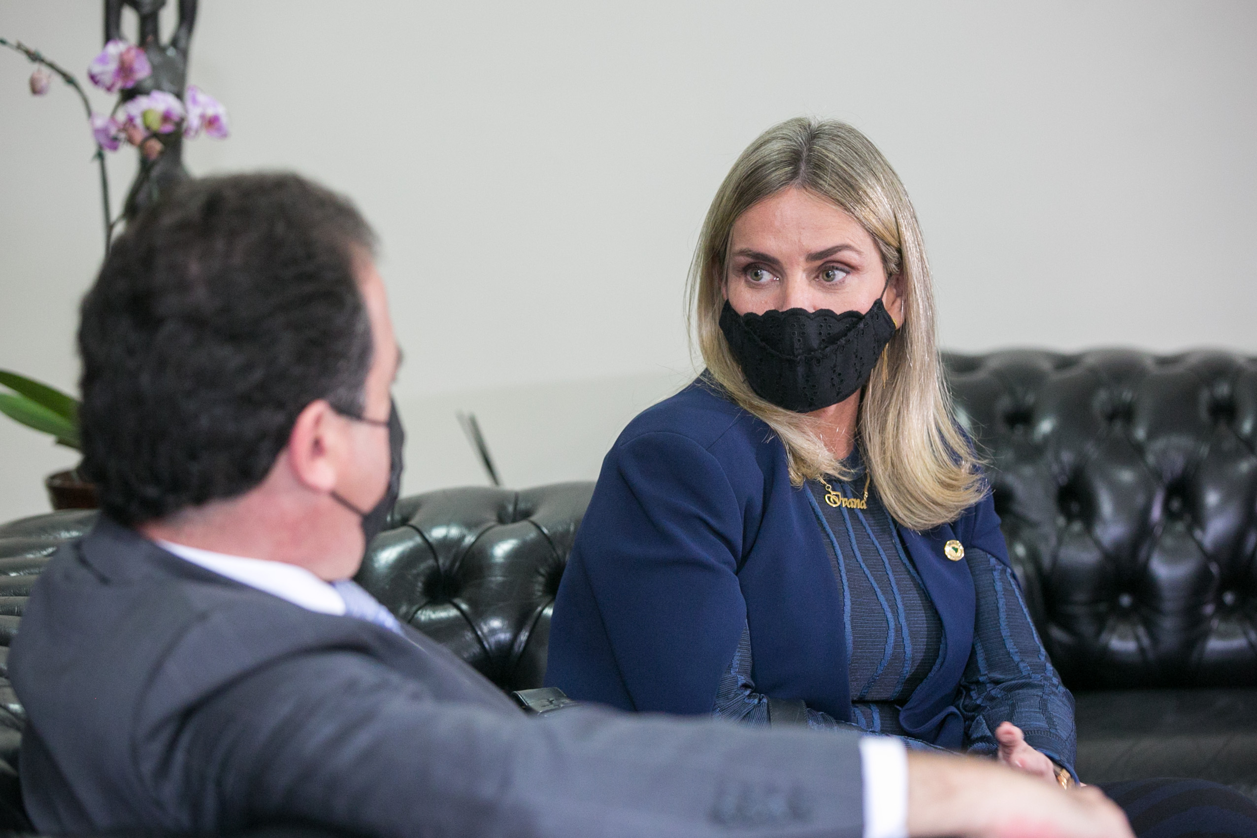Presidente da UNALE, Deputada Ivana Bastos