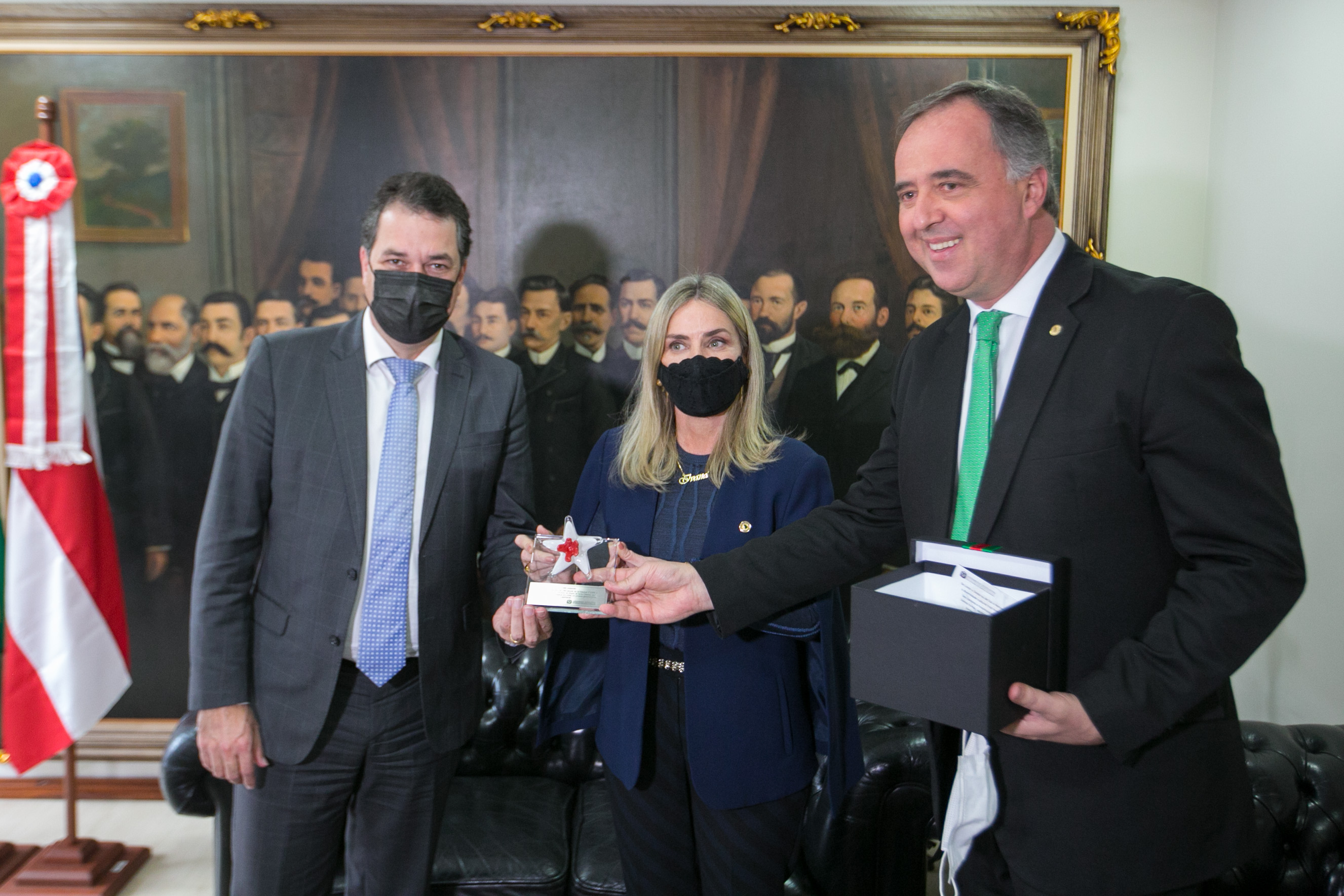 Deputado Rodrigo Minotto (PDT)  e Deputado Kennedy Nunes (PTB)