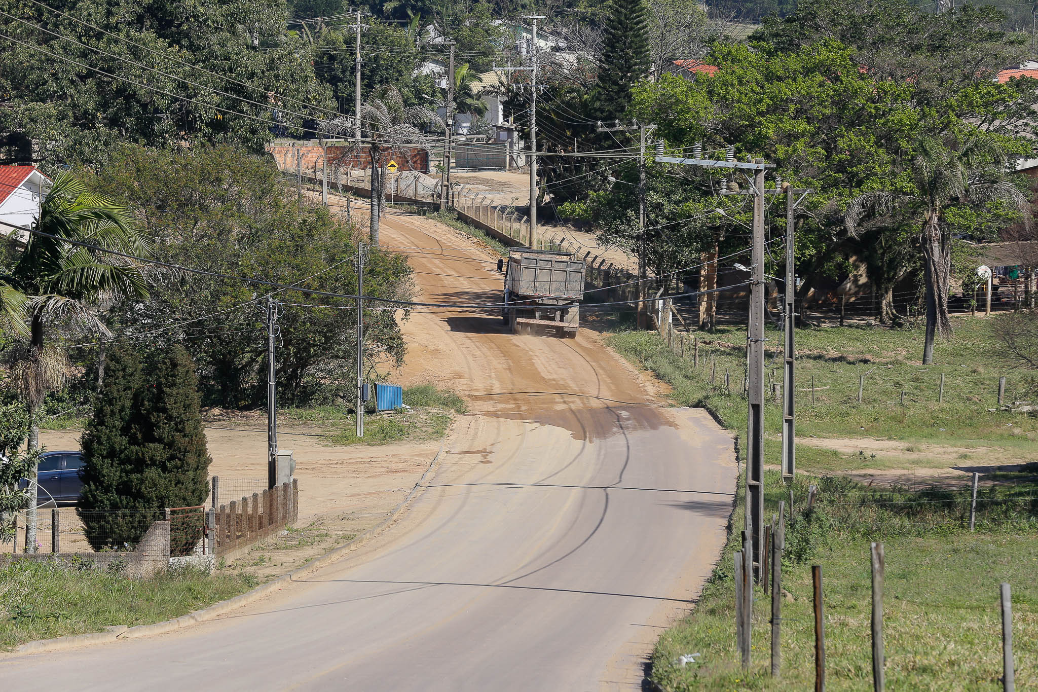 Rodovia dos Imigrantes, que liga o acesso da BR-101 ao Bairro Santa Apolônia