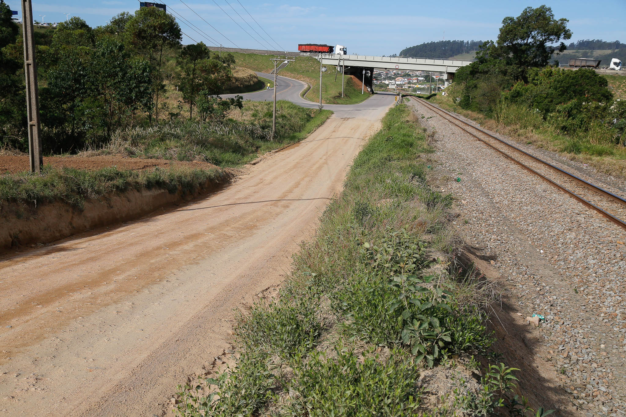 Rodovia dos Imigrantes, que liga o acesso da BR-101 ao Bairro Santa Apolônia