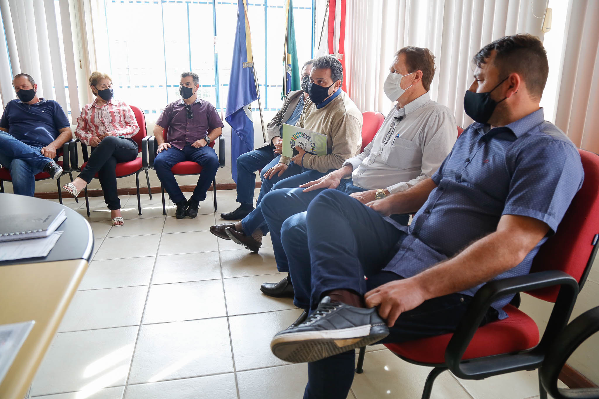 Deputado Volnei Weber (MDB) em Jaguaruna