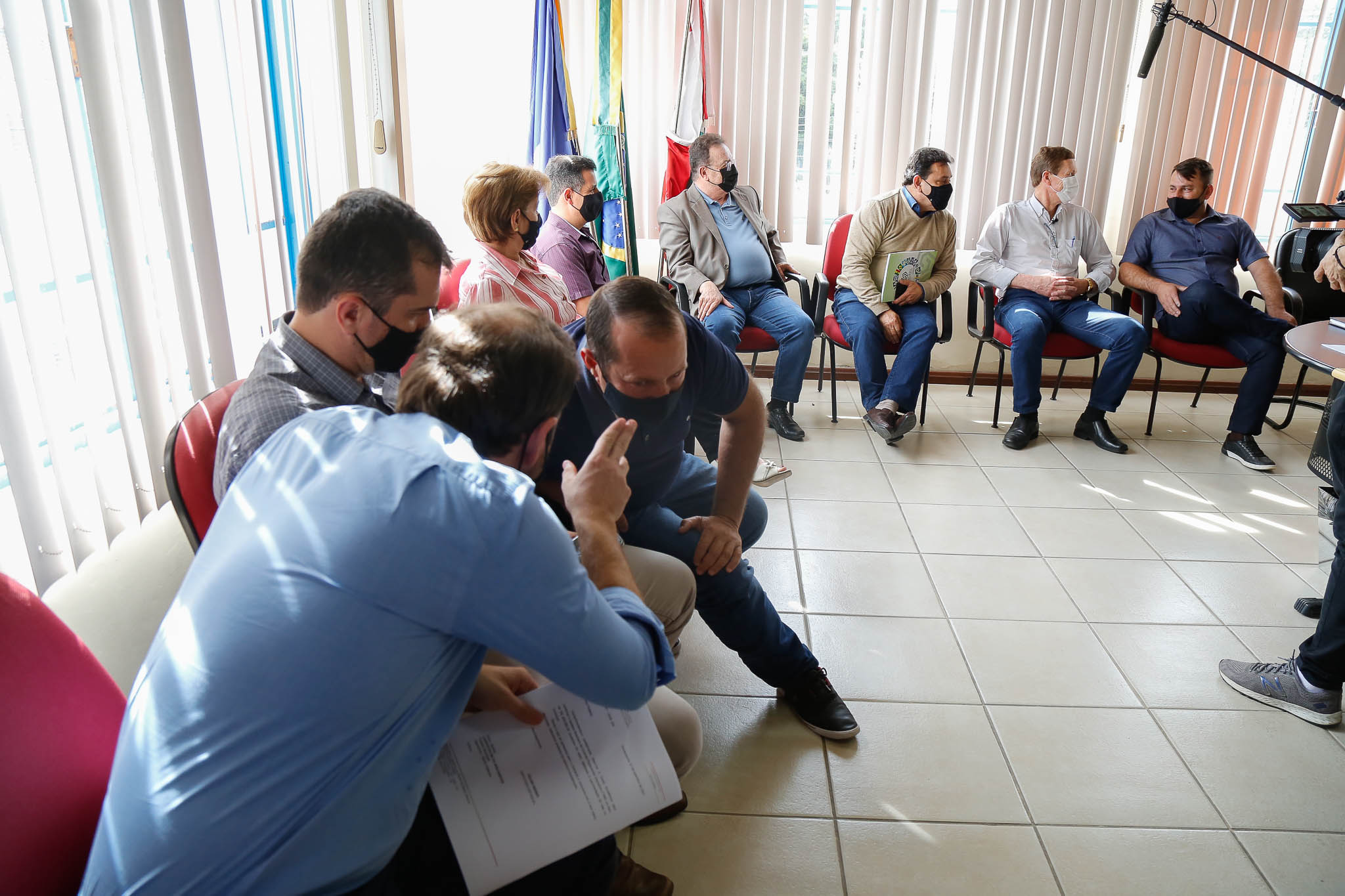 Deputado Volnei Weber (MDB) em Jaguaruna