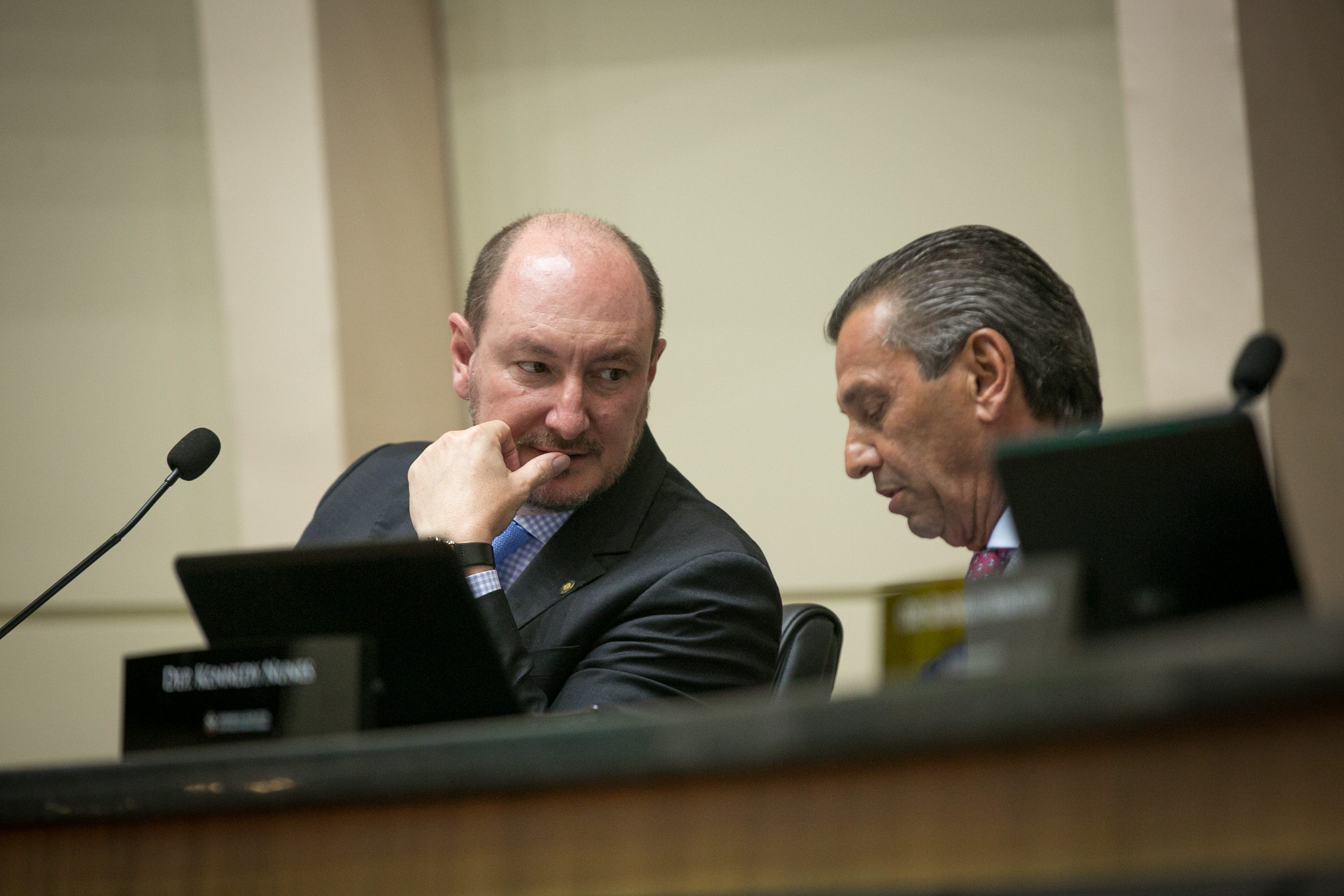Deputado Mauro de Nadal (MDB) e Deputado Julio Garcia (PSD)
