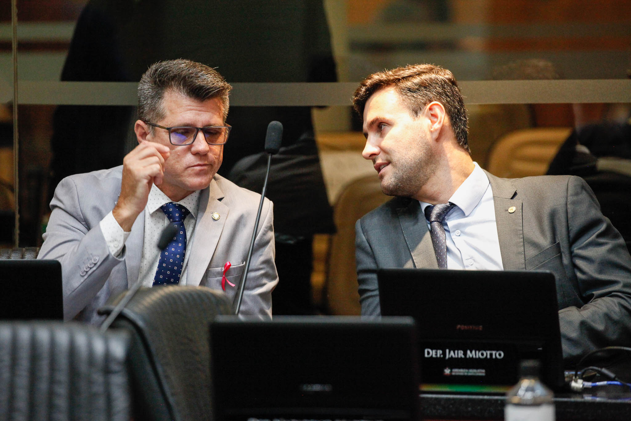 Deputado Rudinei Floriano (PSL), Deputado Felipe Estevão (PSL)