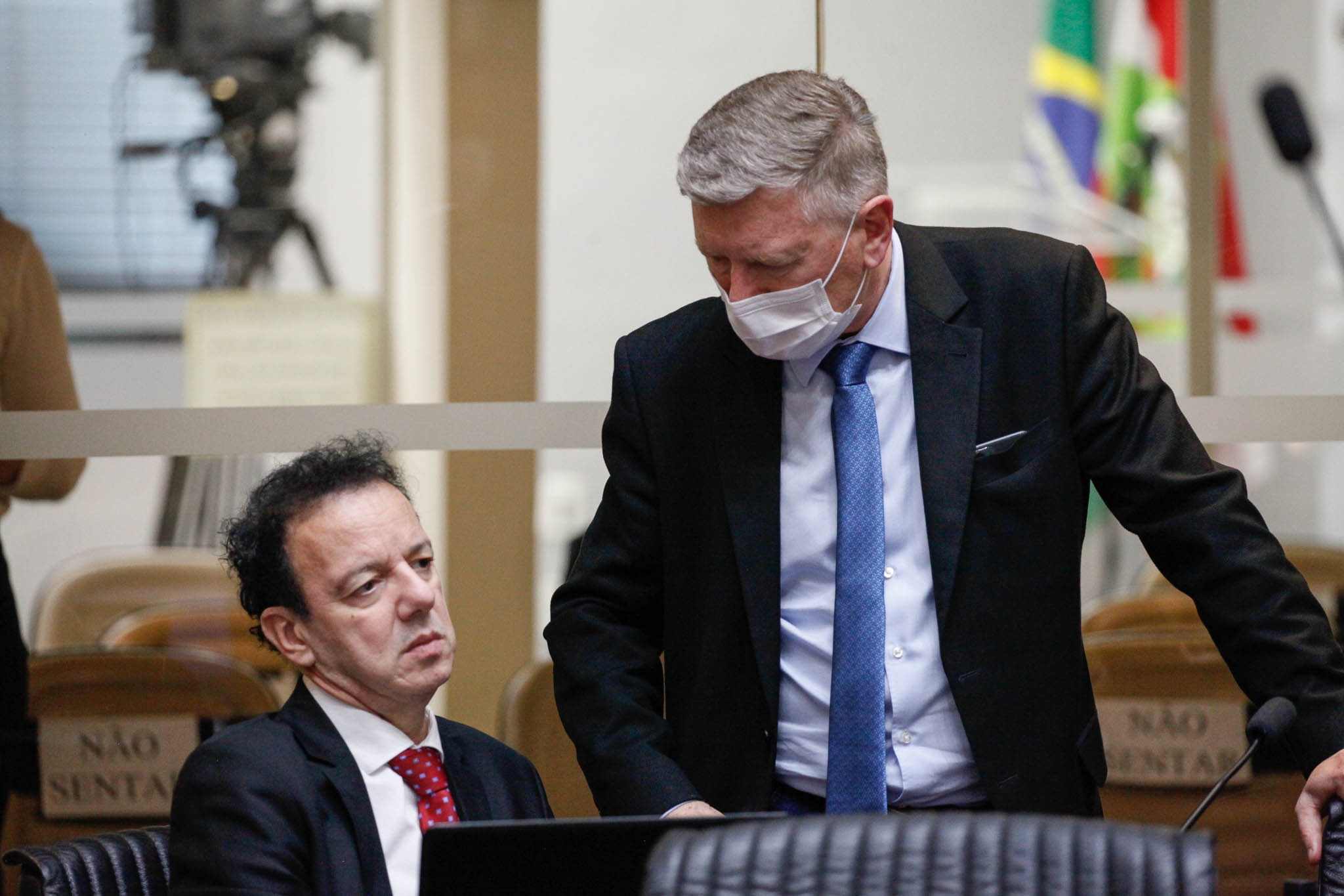 Deputado Ismael Santos (PSD), Deputado Milton Hobus (PSD)