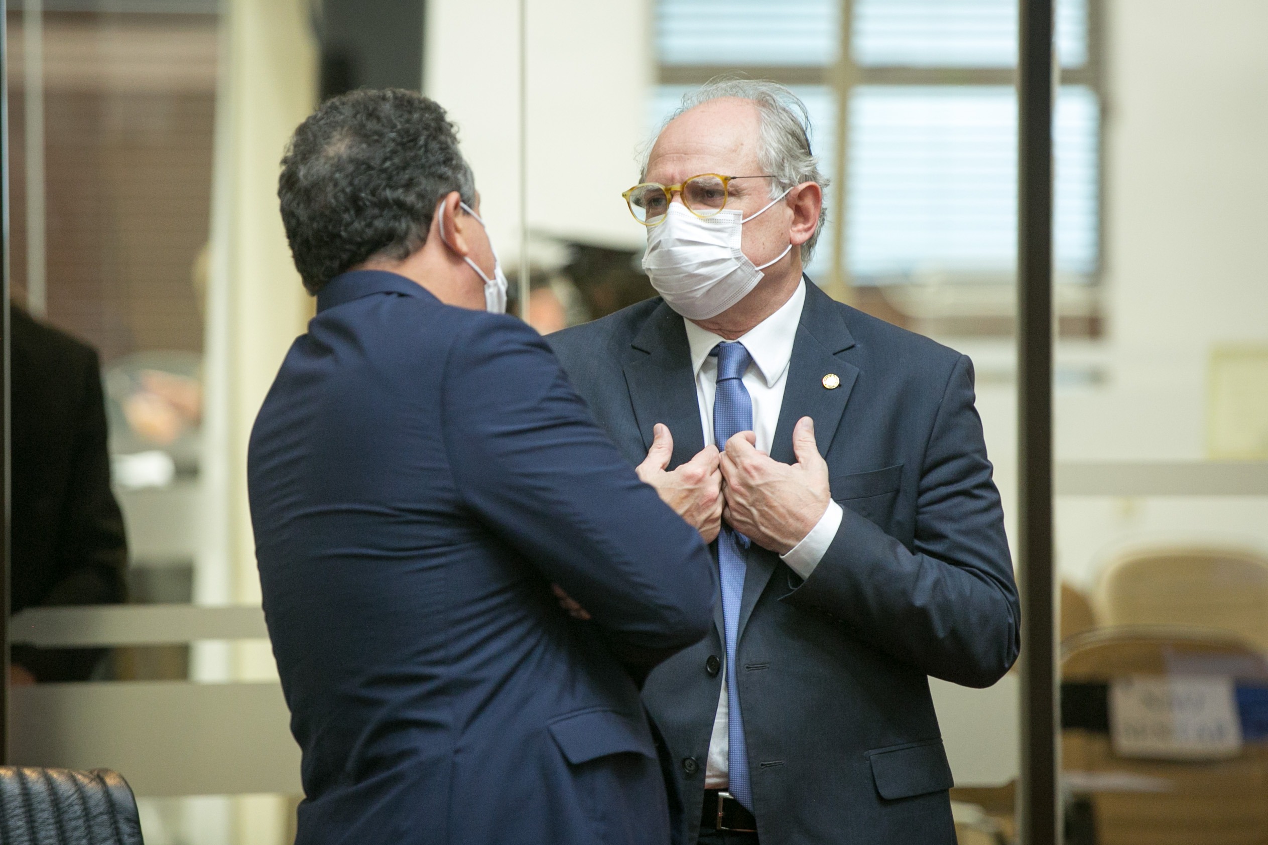 Deputado Ivan Naatz (PL) e Deputado Dr. Vicente Caropreso (PSDB)