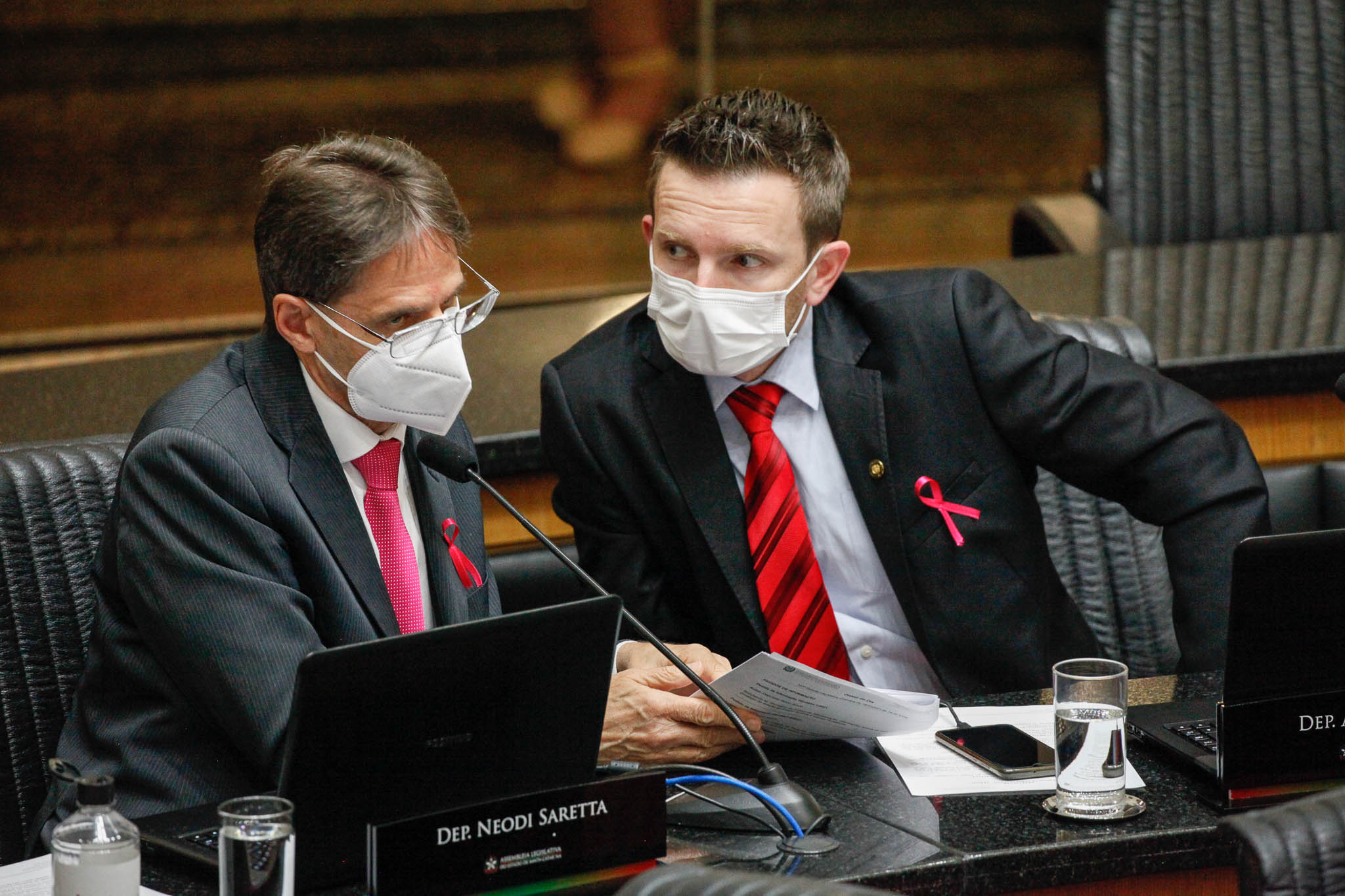 Deputado Neodi Saretta (PT), Deputado Adrianinho (PT)