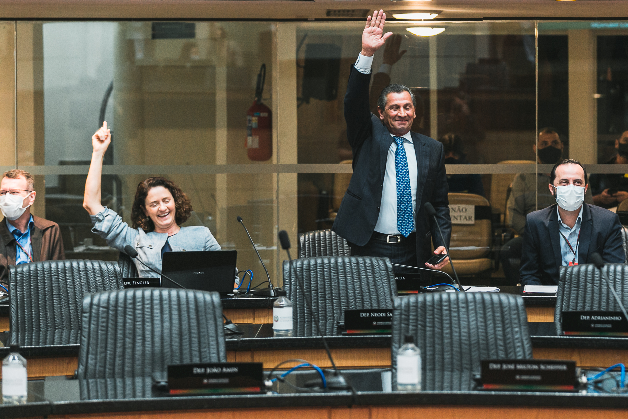 Deputado Júlio Garcia (PSD) - Deputada Marlene Fengler (PSD)