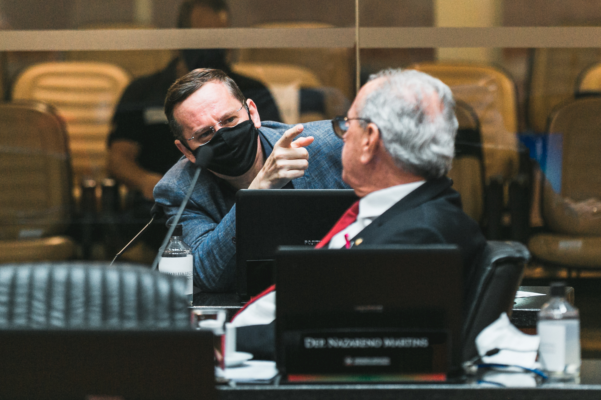 Deputado Nazareno Martins (PSB) - Deputado Jair Miotto (PSC)