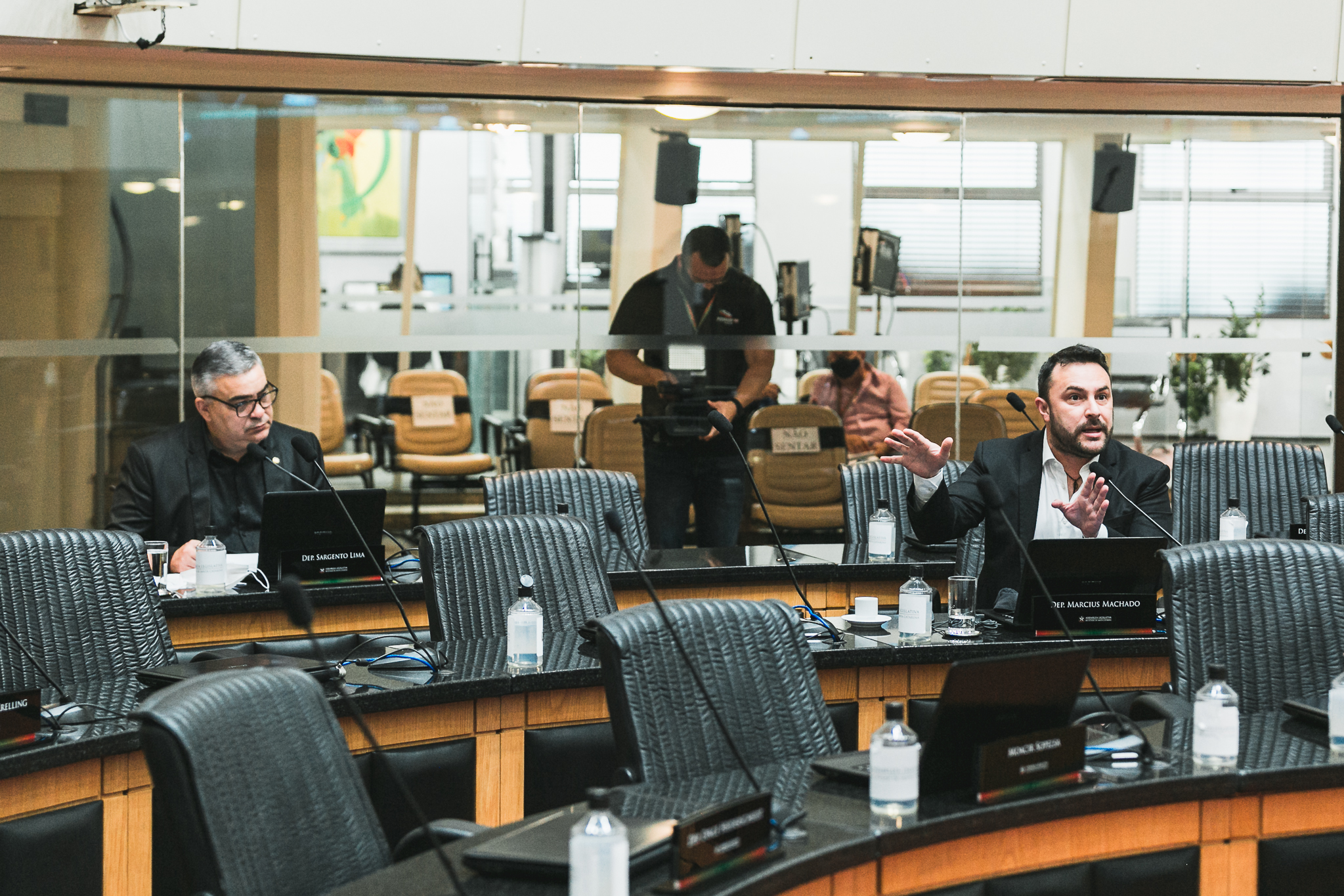 Deputado Sargento Lima (PL) - Deputado Marcius Machado (PL)