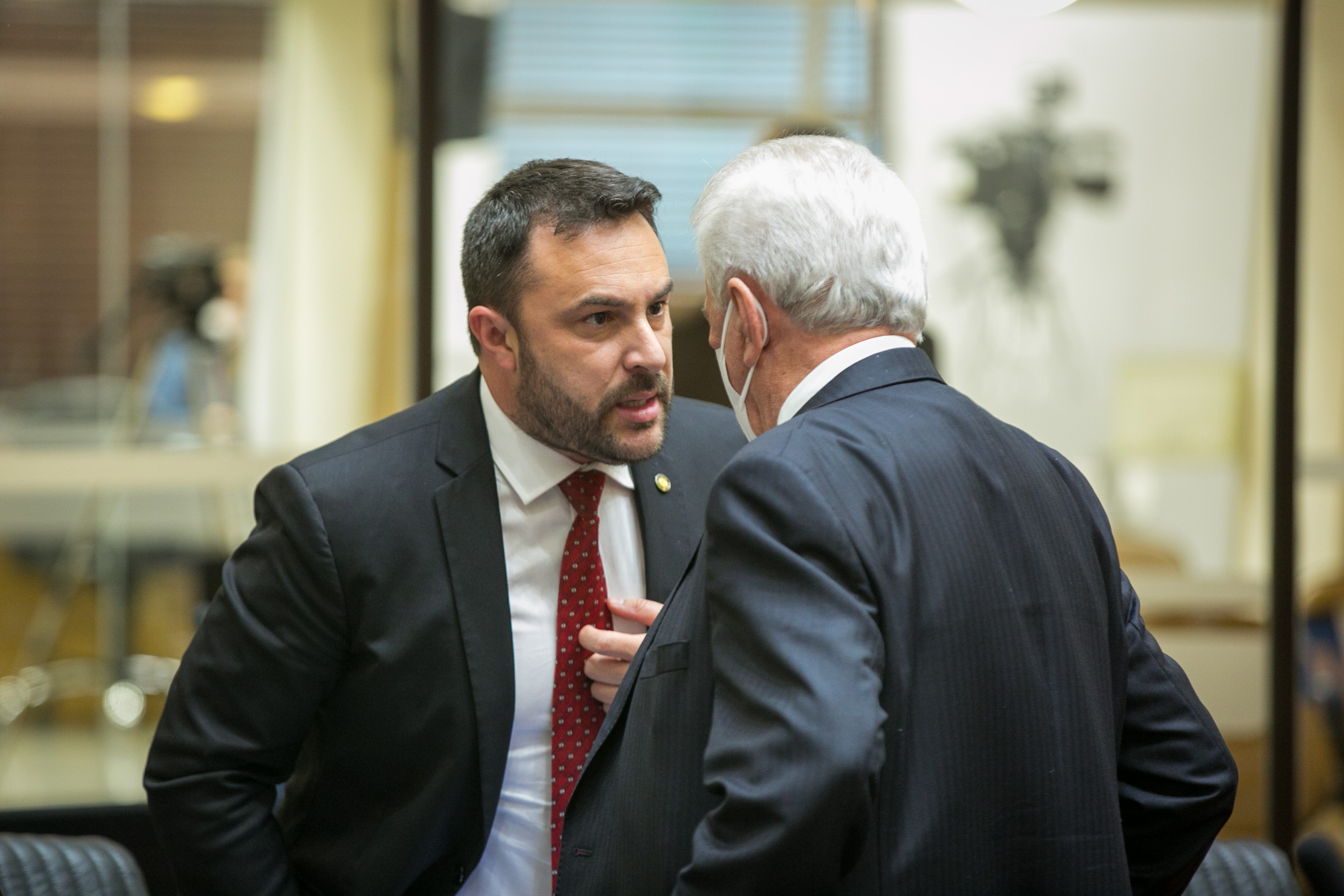 Deputado Marcius Machado (PL) e Deputado Moacir Sopelsa (MDB)