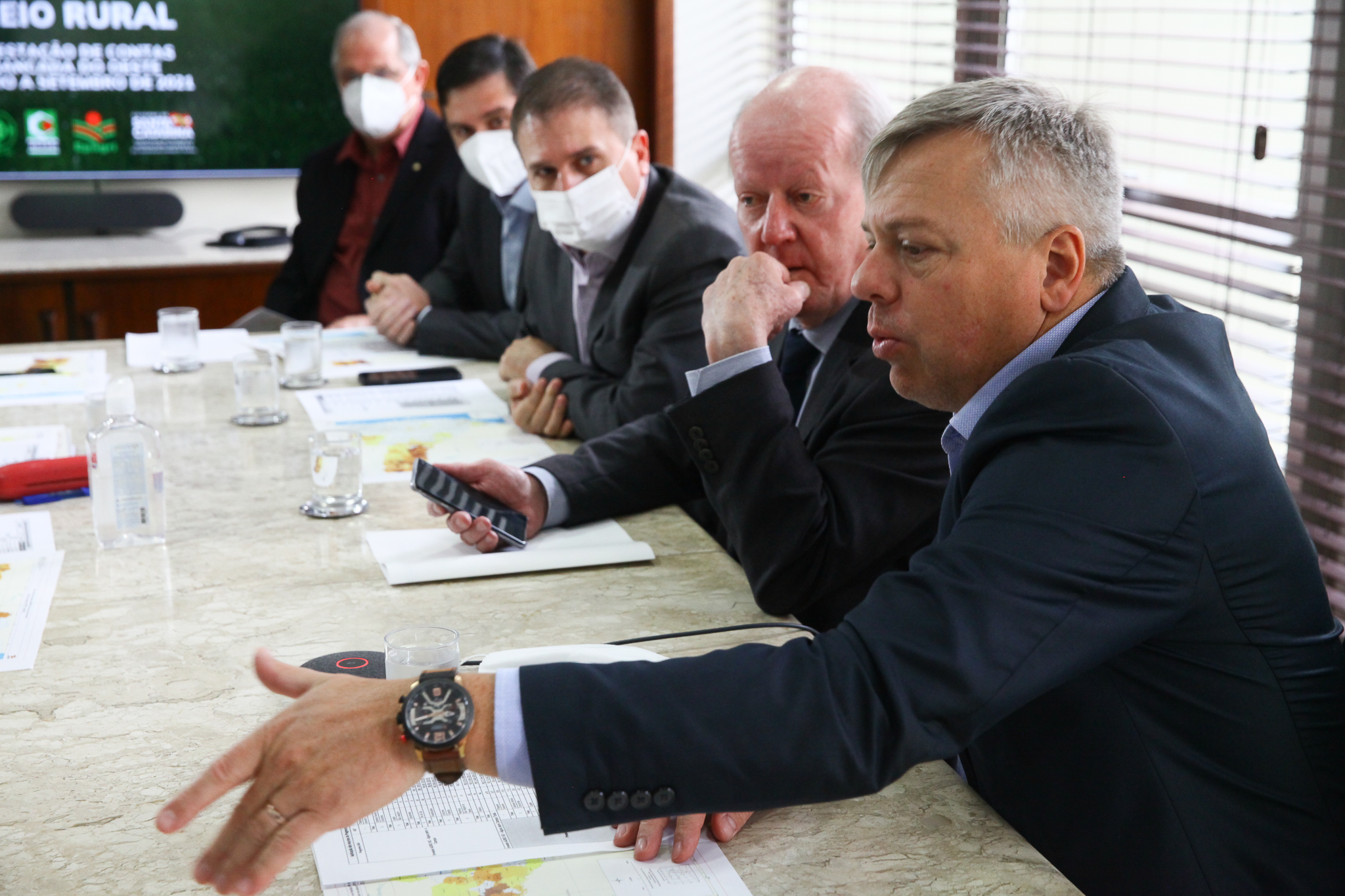 Reunião da Bancada do Oeste - Deputado Fabiano da Luz (PT)