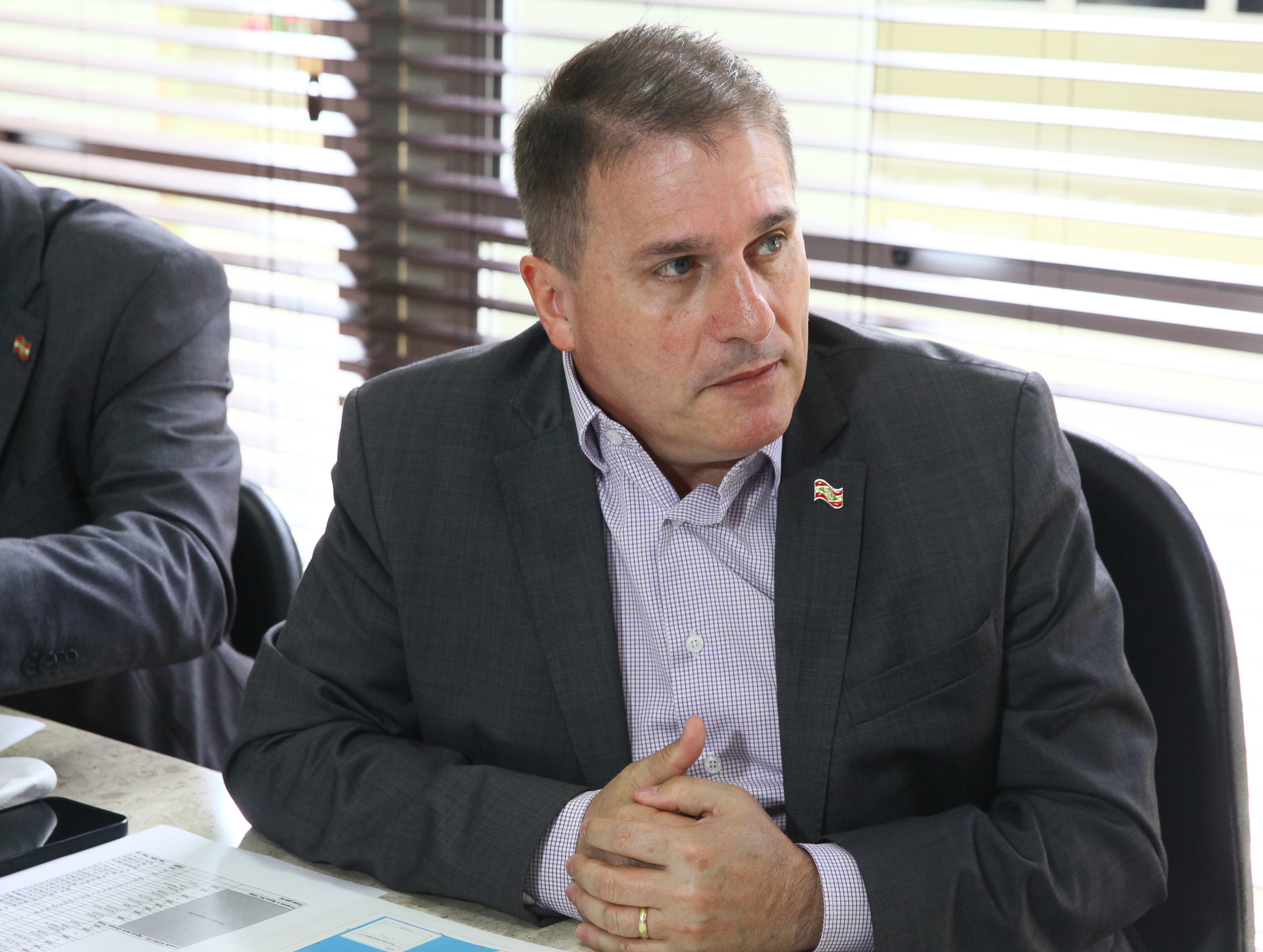 Reunião da Bancada do Oeste - Altair Silva, Secretário de Estado da Agricultura, da Pesca e do Desenvolvimento Rural de SC