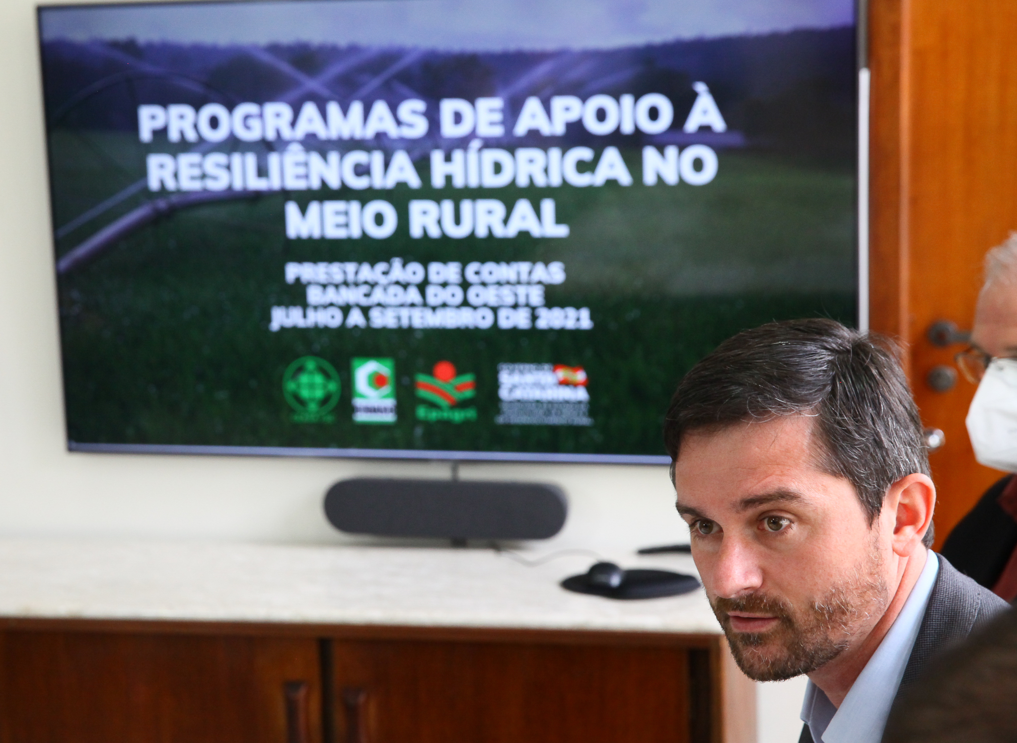 Reunião da Bancada do Oeste - Ricardo Miotto, Secretário Adjunto de Estado da Agricultura da Pesca e do Desenvolvimento Rural de SC