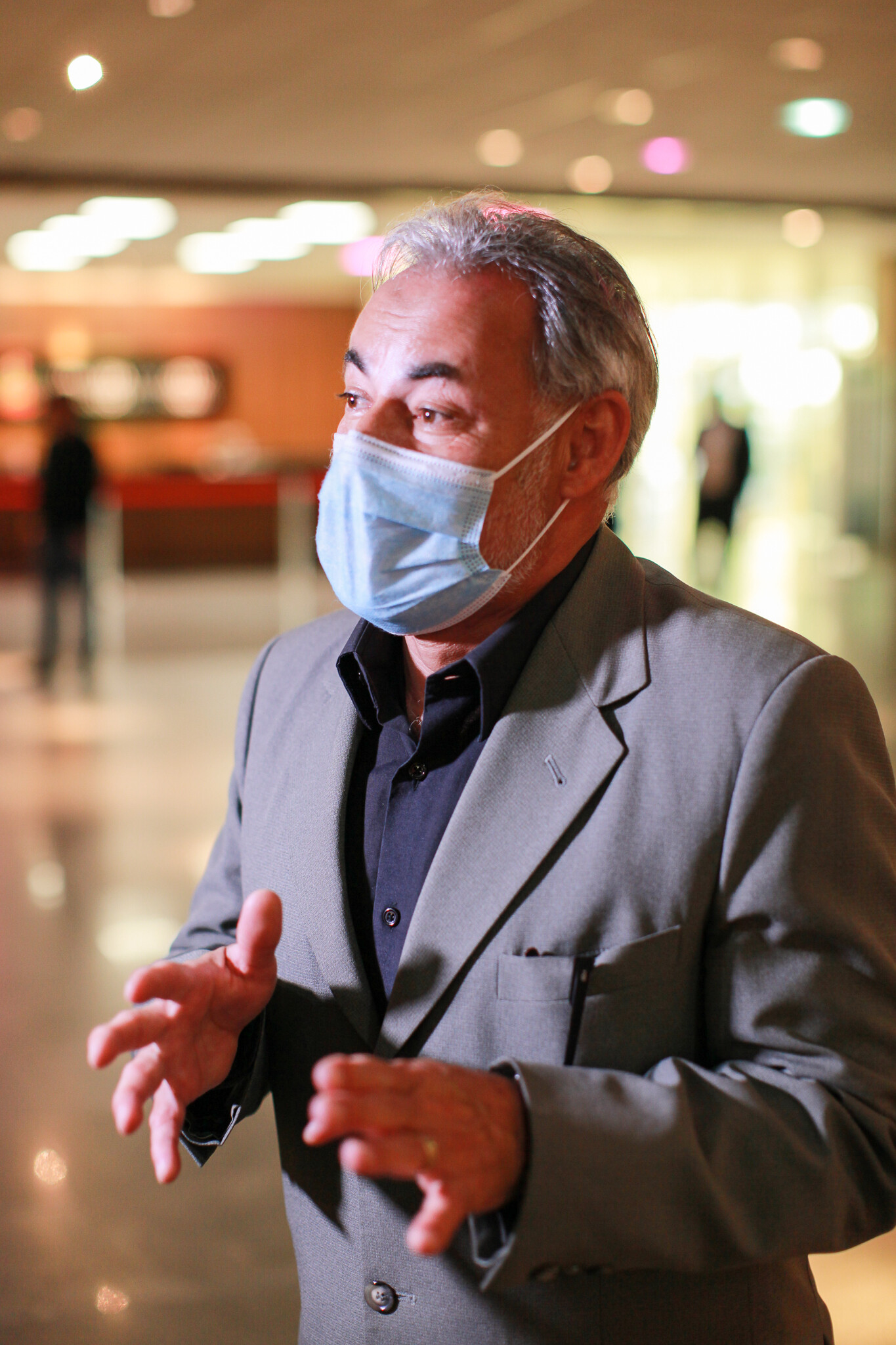 Valter Damasco, presidente da Afalesc e técnico legislativo da Coordenadoria do Orçamento Estadual,