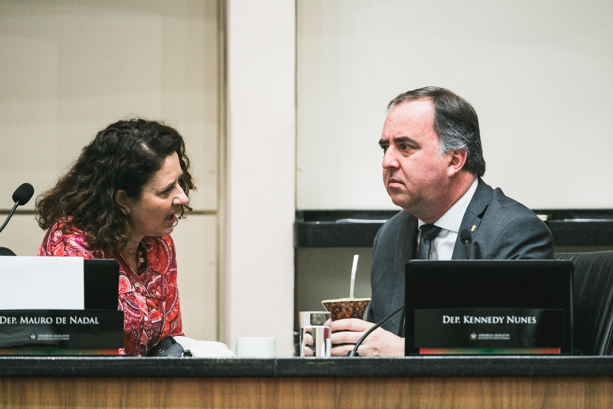 Deputada Marlene Fengler (PSD) - Deputado Kennedy Nunes (PTB)