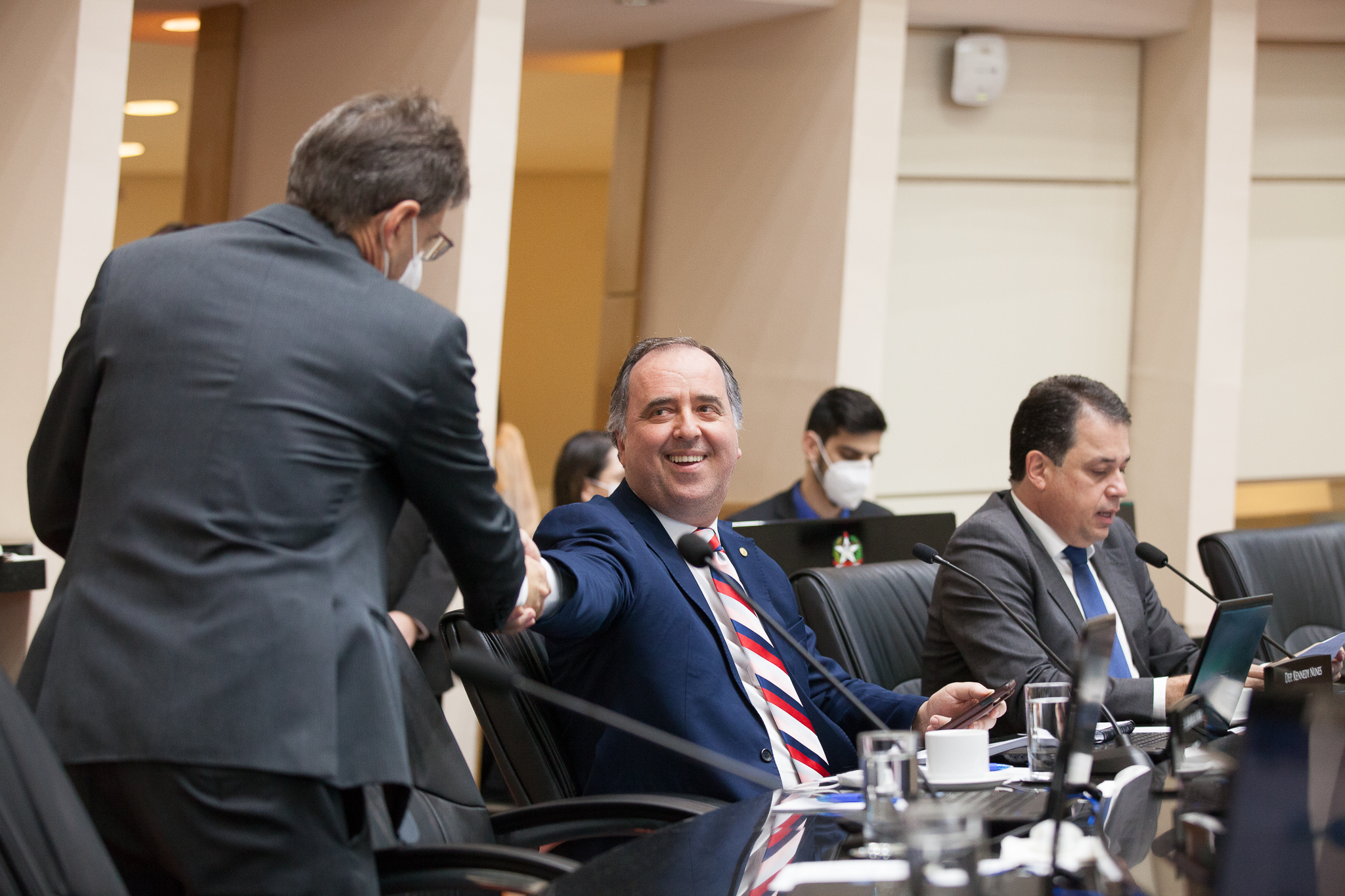 Deputado Kennedy Nunes (PTB) , Deputado Neodi Saretta (PT)