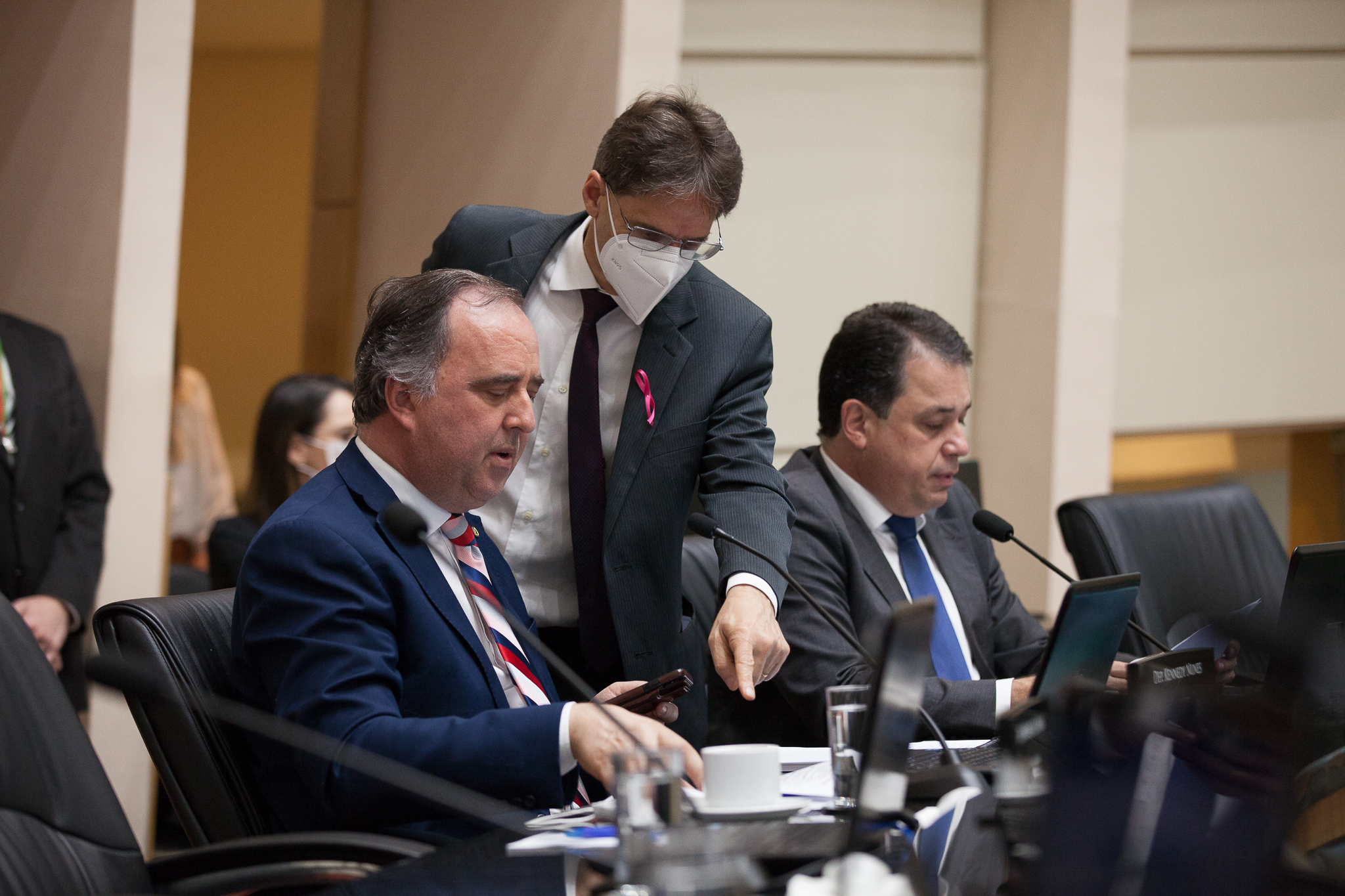 Deputado Neodi Saretta (PT), Deputado Kennedy Nunes (PTB)