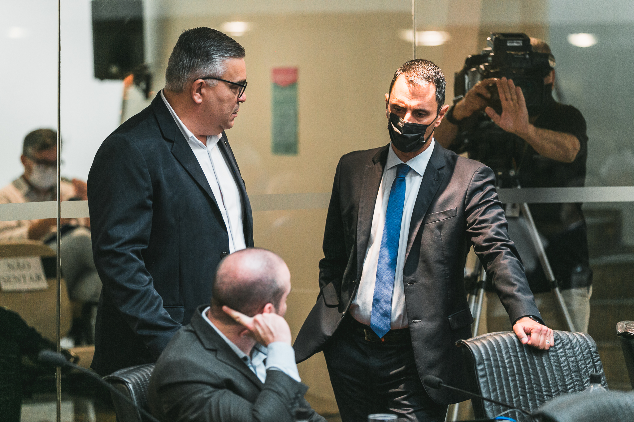 Deputado João Amin (PP) - Deputado Sargento Lima (PL) - Deputado Jessé Lopes (PSL)
