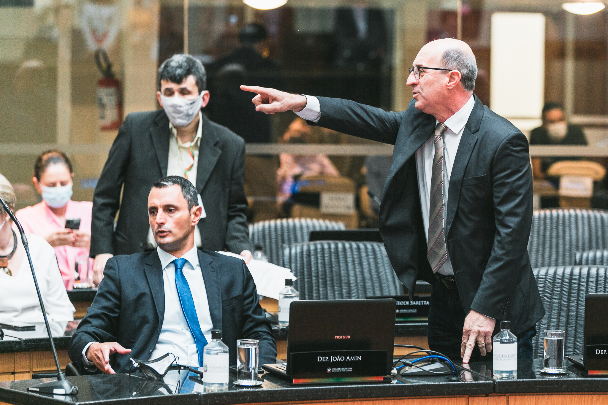 Deputado José Milton Scheffer (PP) - Deputado João Amin (PP)