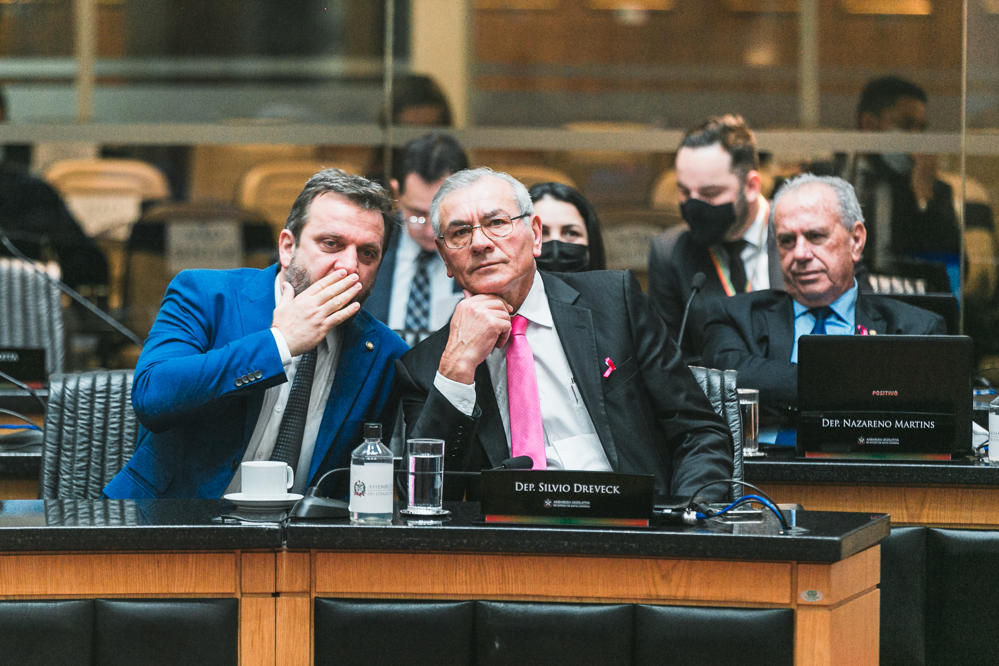 Deputado Jerry Comper (MDB) - Deputado Silvio Dreveck (PP)
