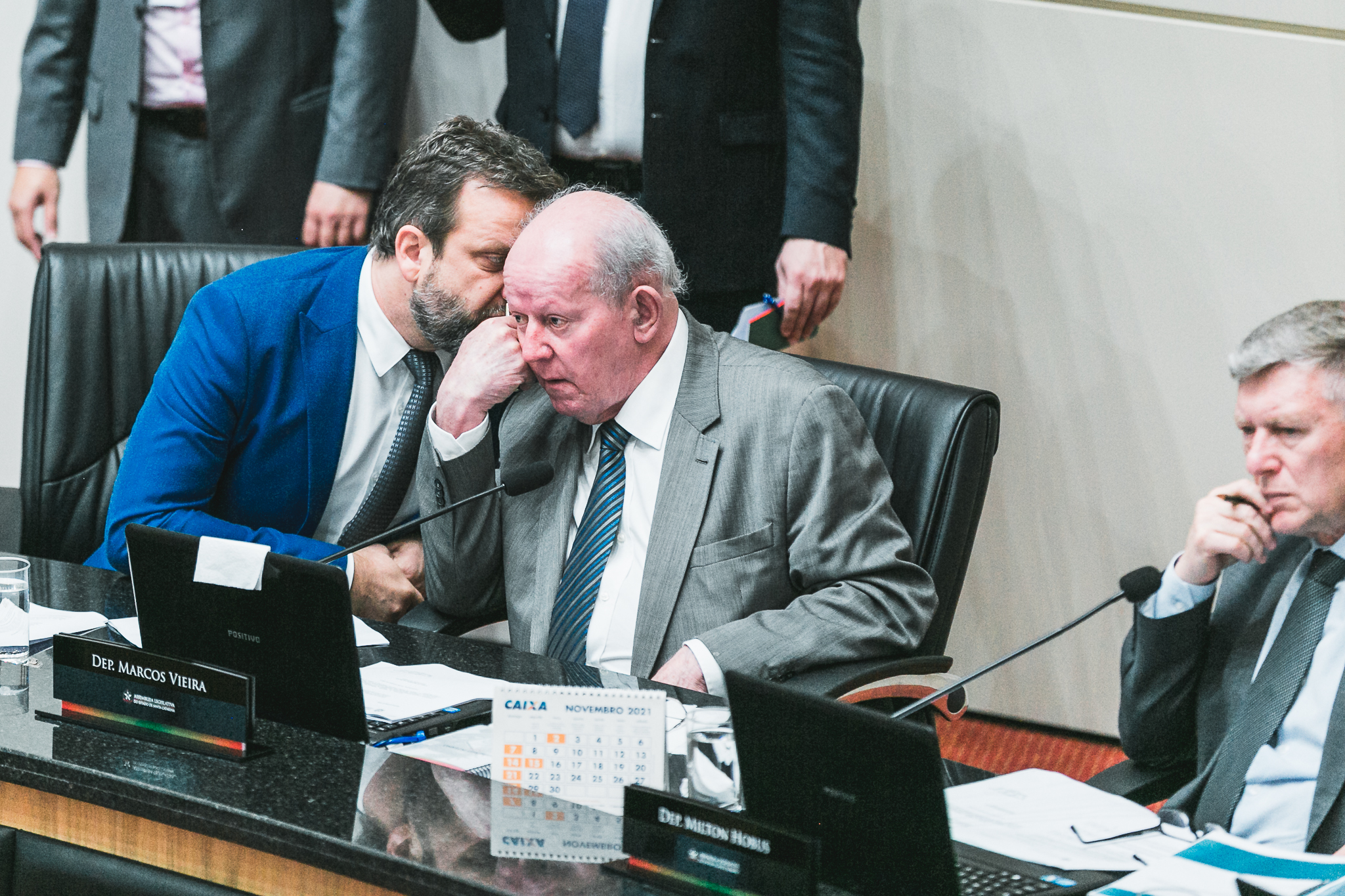 Deputado Jerry Comper (MDB) - Deputado Marcos Vieira (PSDB)