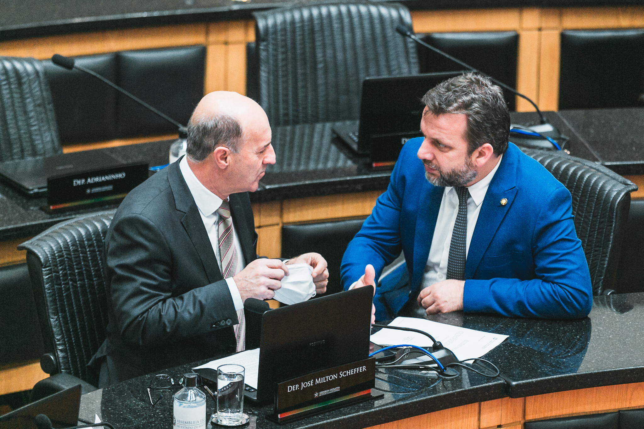 Deputado Jerry Comper (MDB) - Deputado José Milton Scheffer (PP)