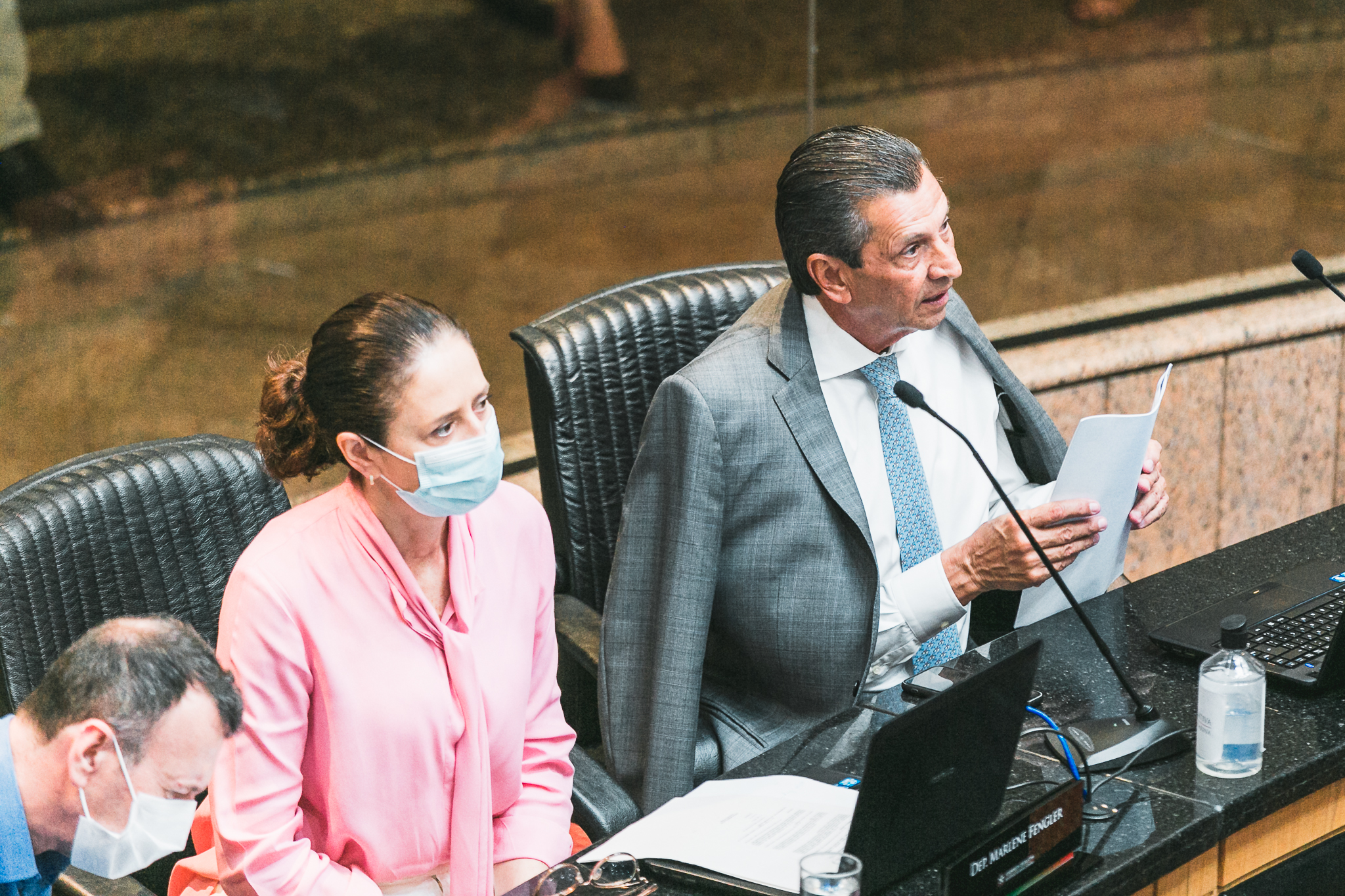 Deputado Júlio Garcia (PSD) - Deputada Marlene Fengler (PSD)