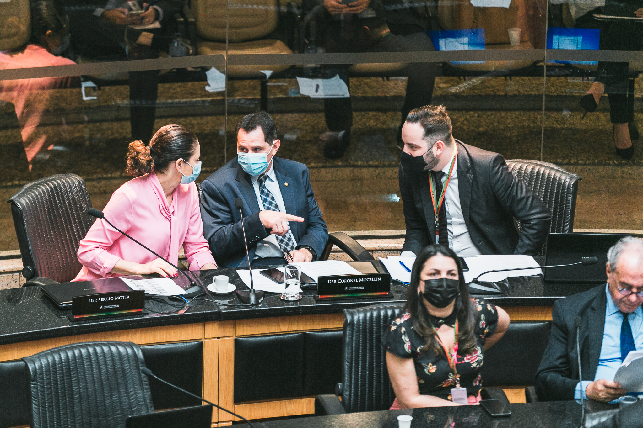 Deputada Marlene Fengler (PSD) - Deputado Coronel Onir Mocelin (PSL)