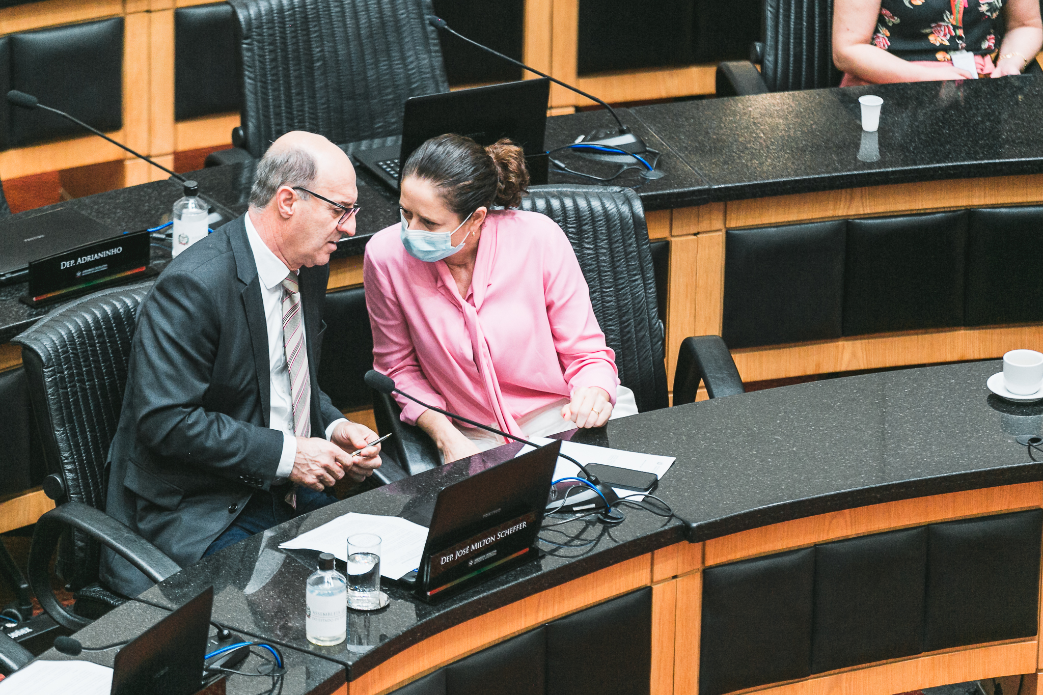 Deputado José Milton Scheffer (PP) - Deputada Marlene Fengler (PSD)
